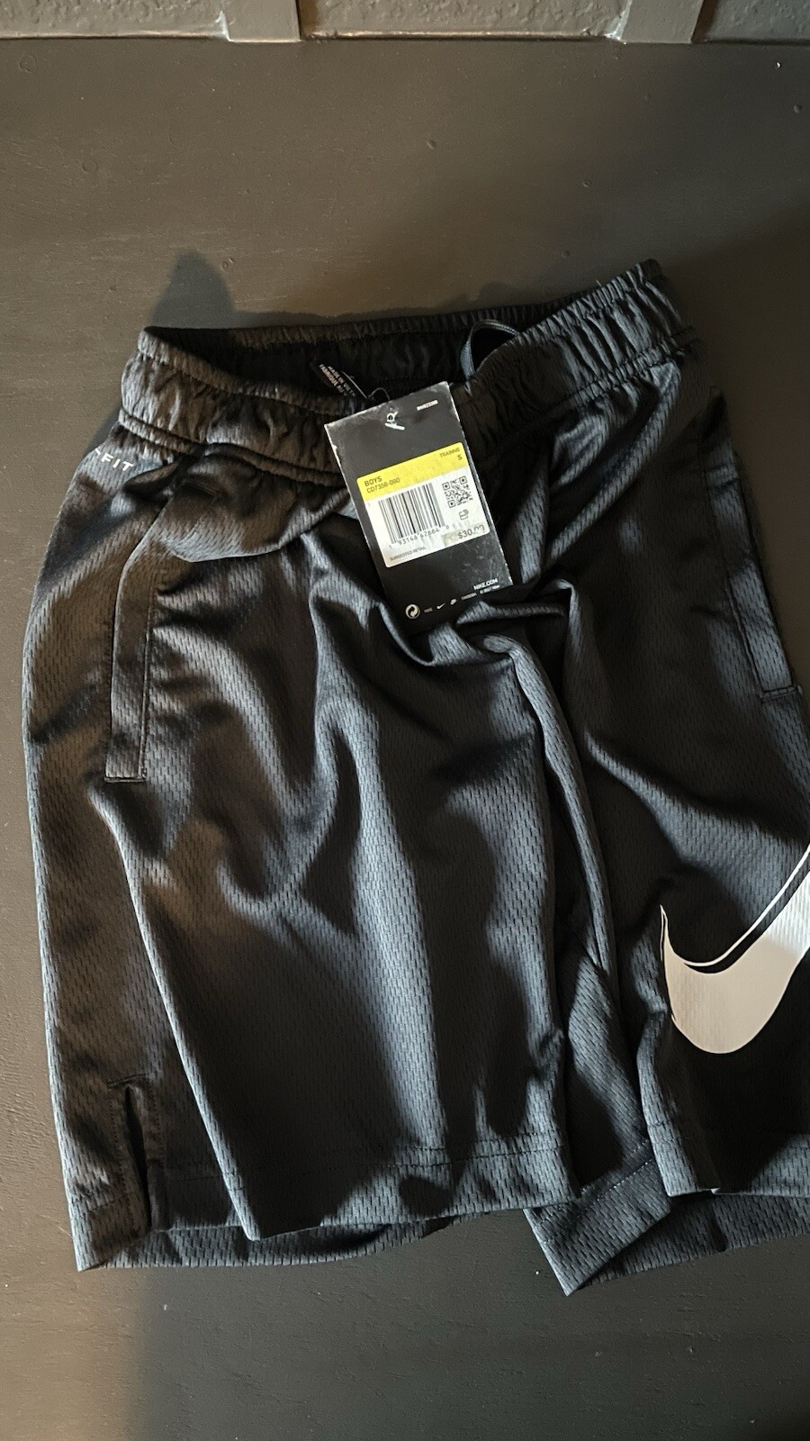 New Nike Youth Small Airy Athletic Competition Training Dri-Fit Shorts CD7356060