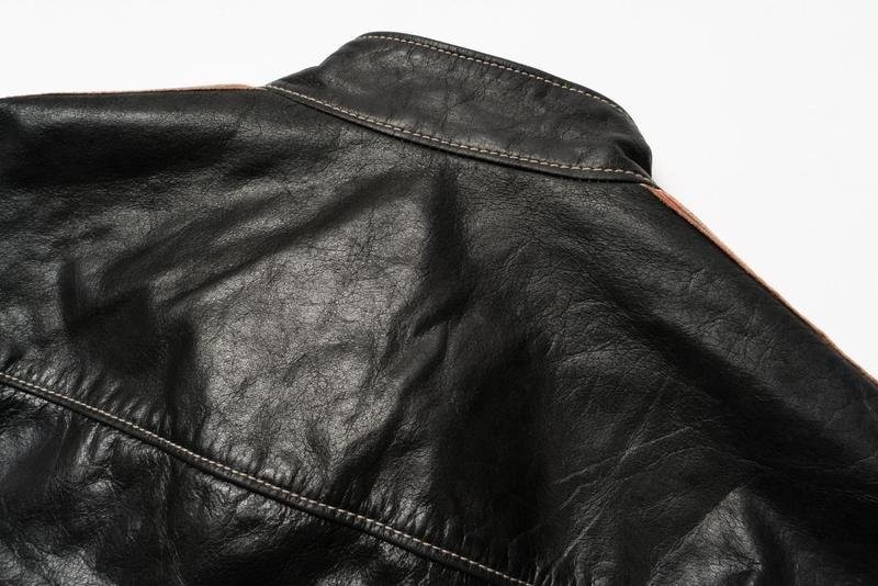 Men Strellson Jacket Black Leather 36 / S / 44