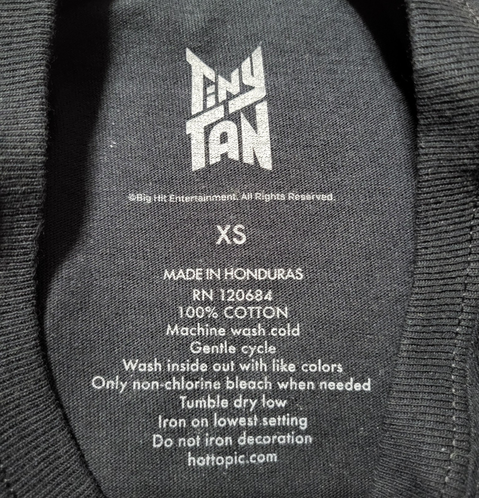 Official BTS TinyTAN Mic Drop Long Sleeve Shirt Hot Topic Size XS NWT