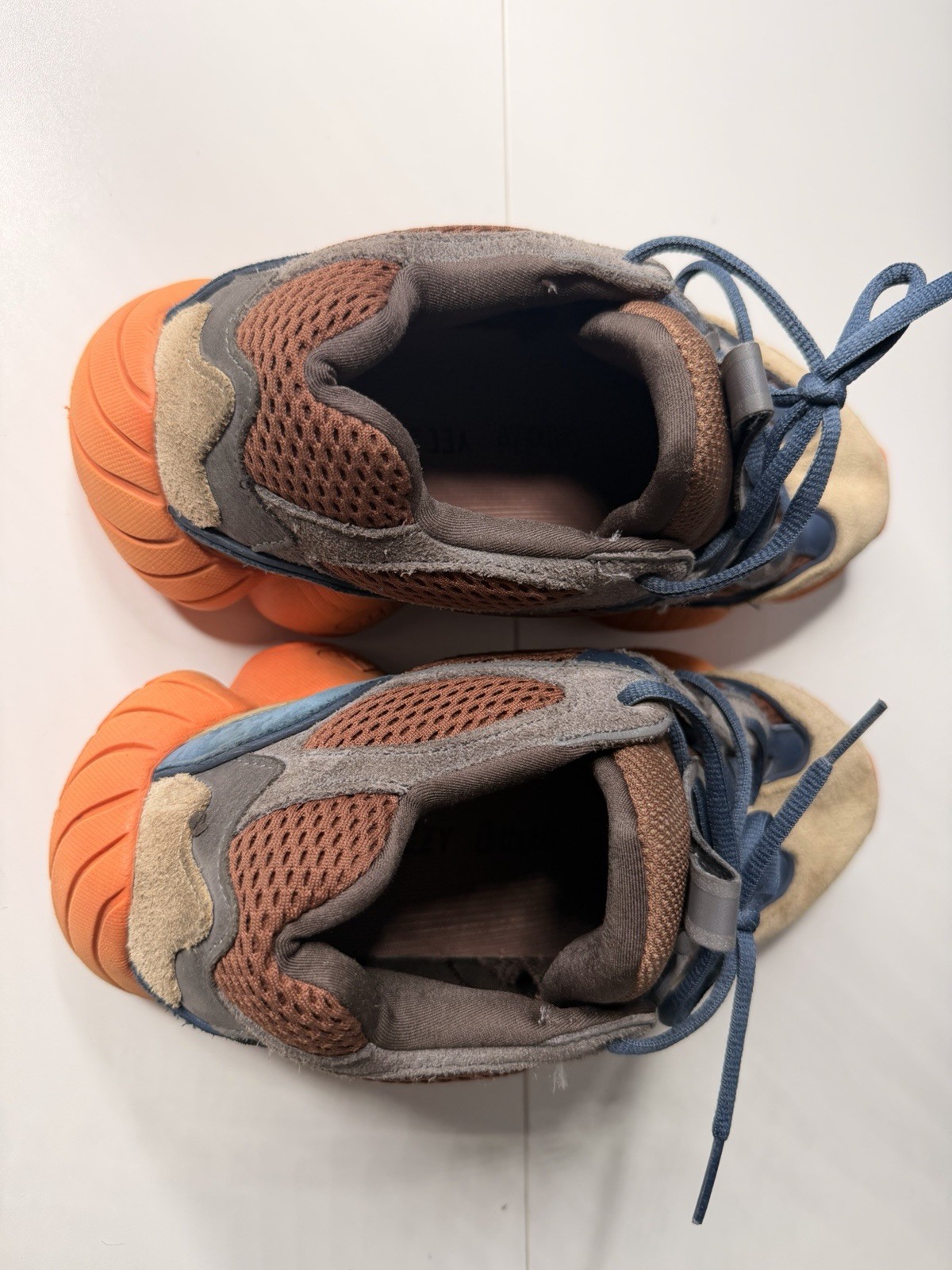 adidas Yeezy 500 Enflame GZ5541 Men’s Lace Up Low Top Suede Sneaker 2021