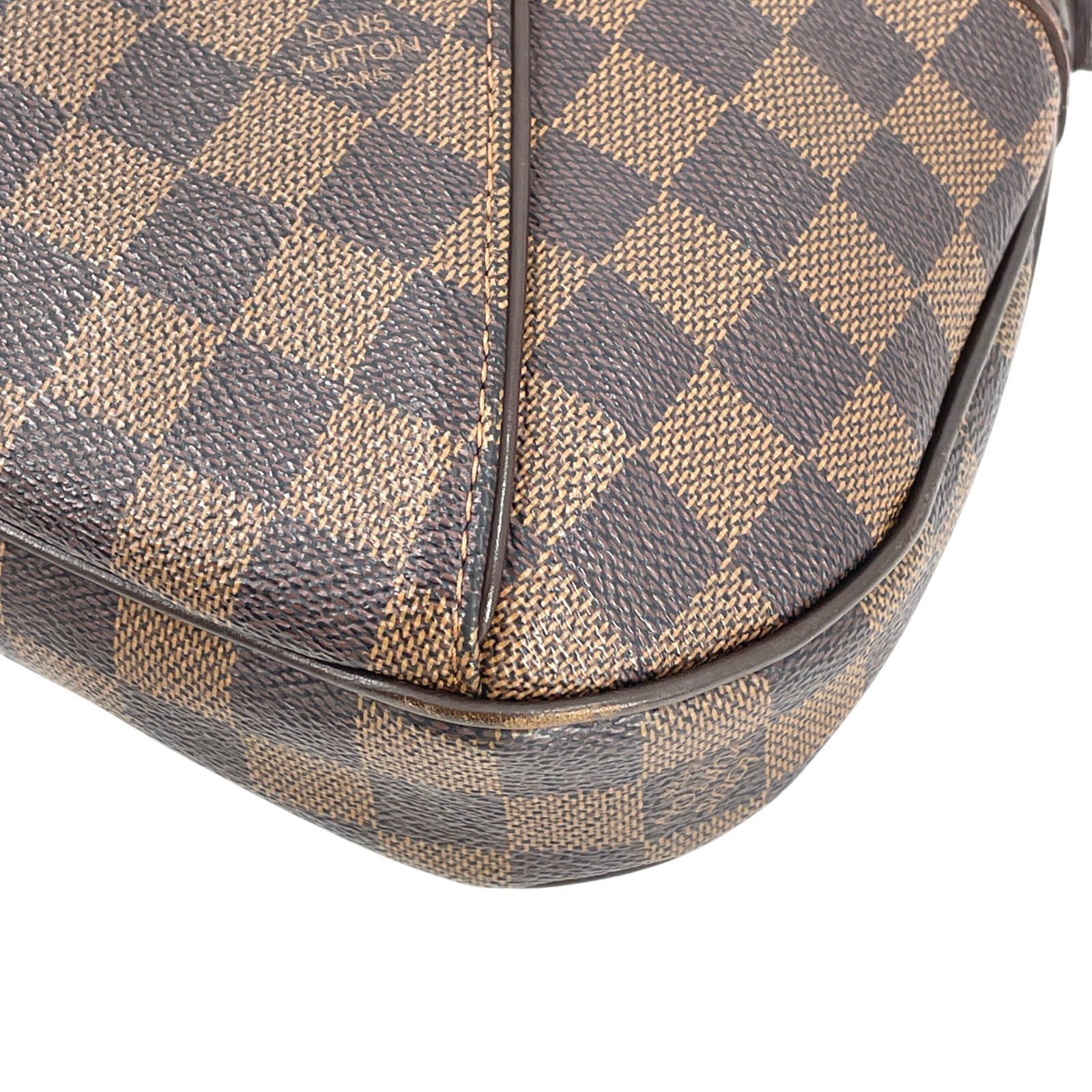 LOUIS VUITTON Thames PM Damier Ebene Canvas Brown Shoulder Bag N48180