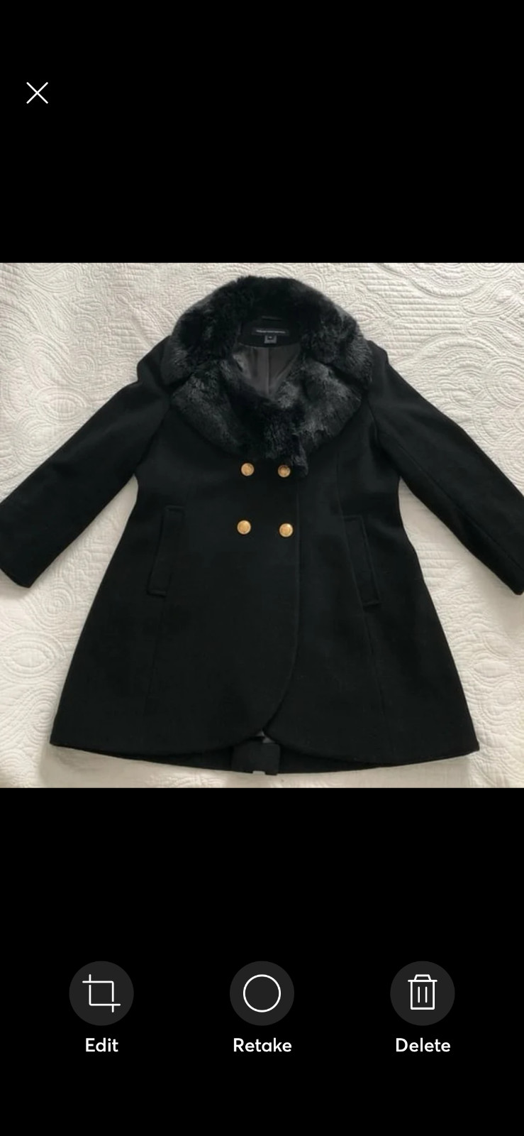 French Connection Pea Coat