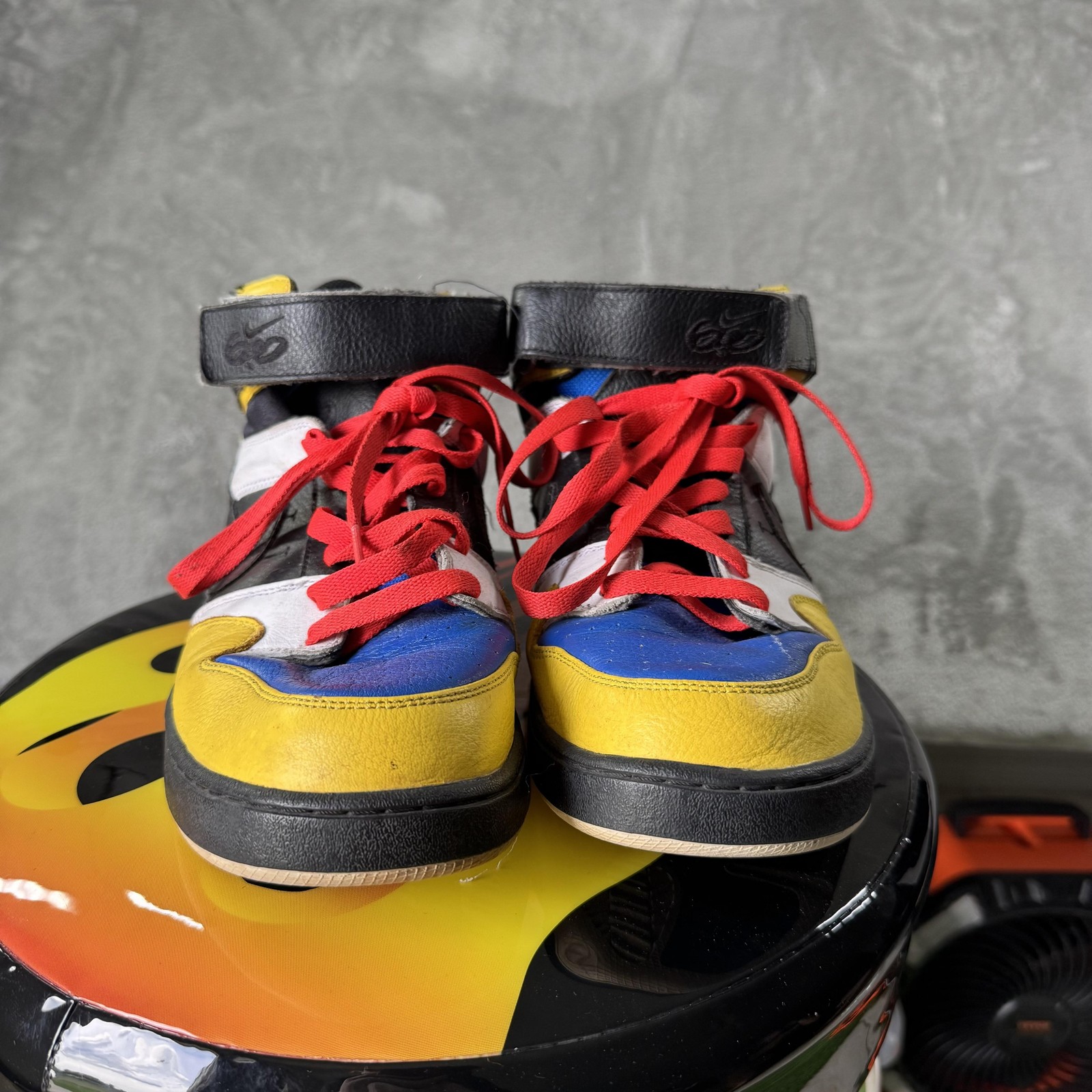 Nike 6.0 NIKEiD Shoes Mens Size 12 Multicolor Leather Zoom Skate 308441-991