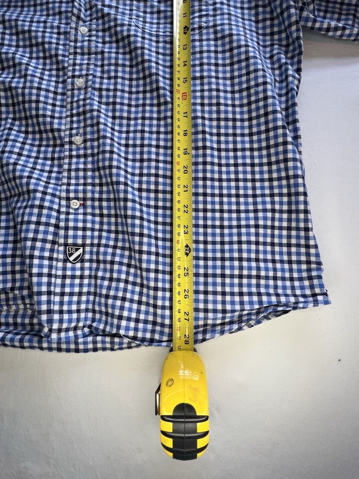 Cremieux Classics Men’s Long Sleeve Shirt XL Plaid Black And Blue Pattern
