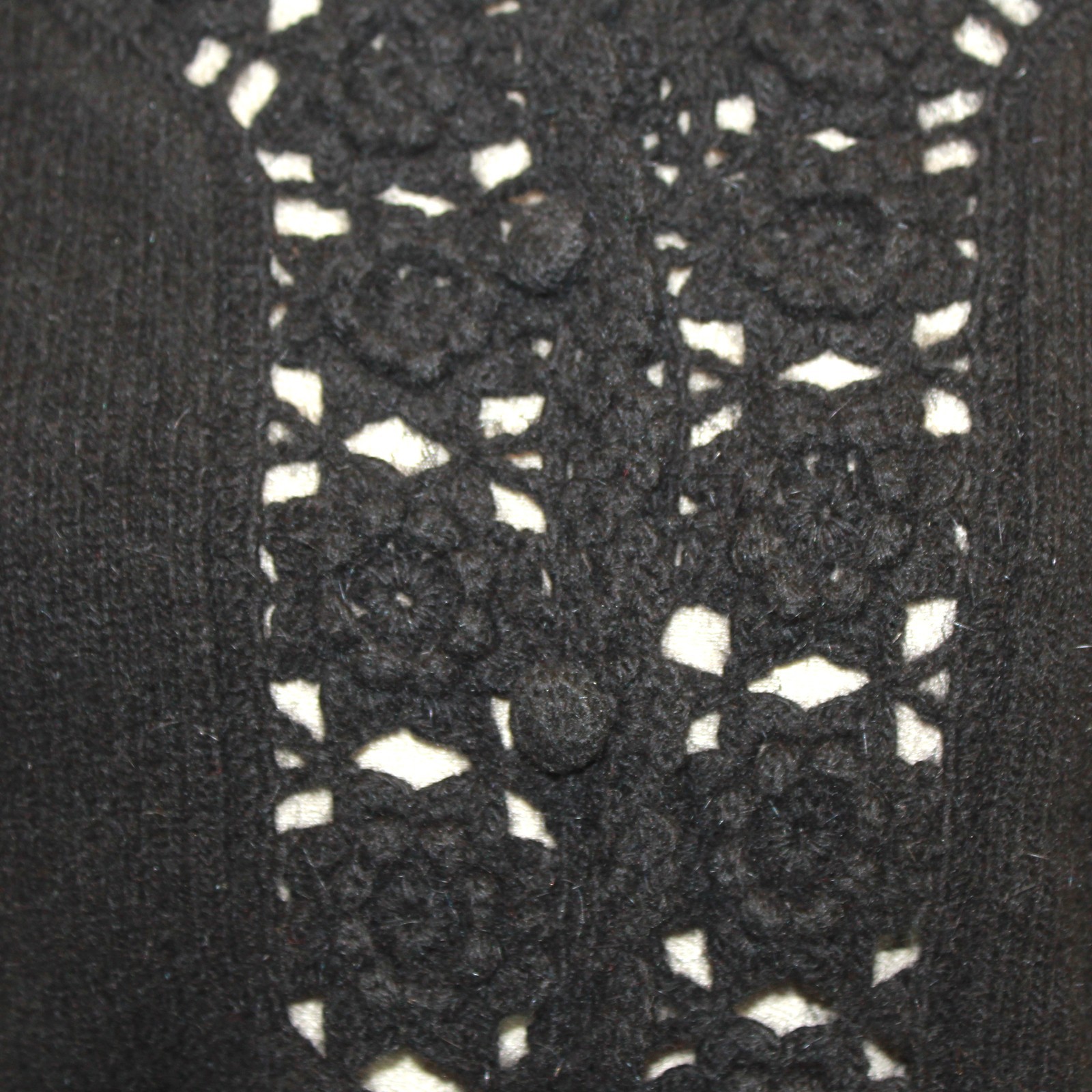 Turquoise Vtg Wool Blend Chunky Textured Knit Sweater Cardigan Button Cozy M