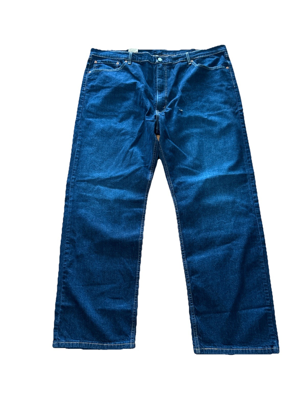 NWT Levi Strauss 505 Regular Fit Dark Blue Jeans Size 46 x 32