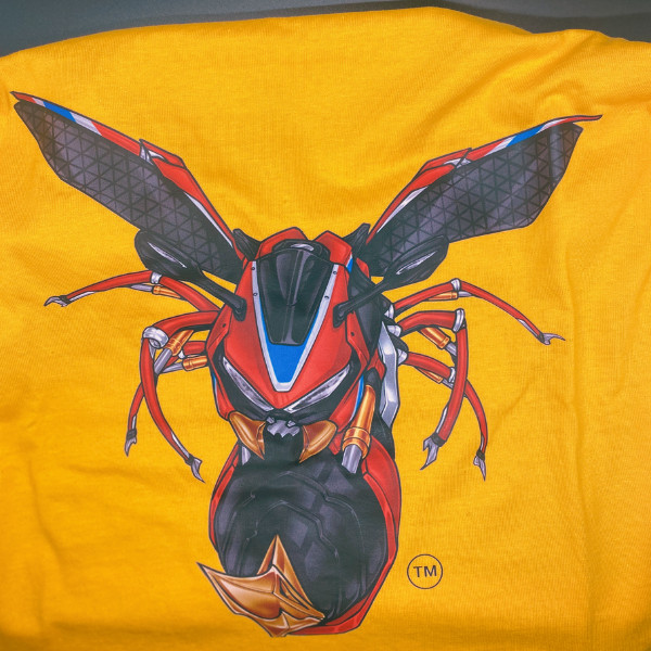FlameHornet Perfomance Graphic T-Shirt CBR1000RR Enthusiast-Gold