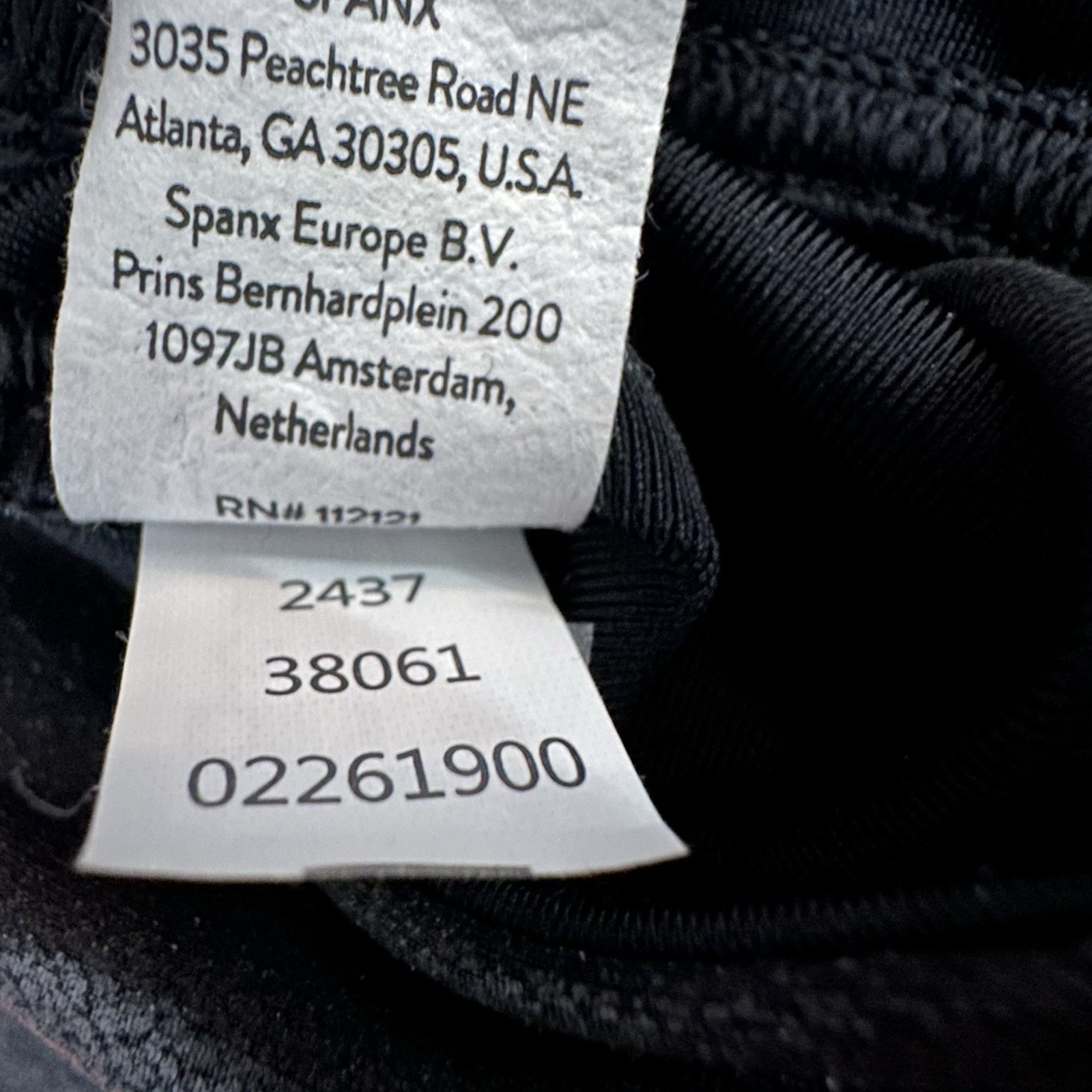 Spanx Faux Leather Legging Women Medium M Black Stretch Pull On Nylon Ladies New
