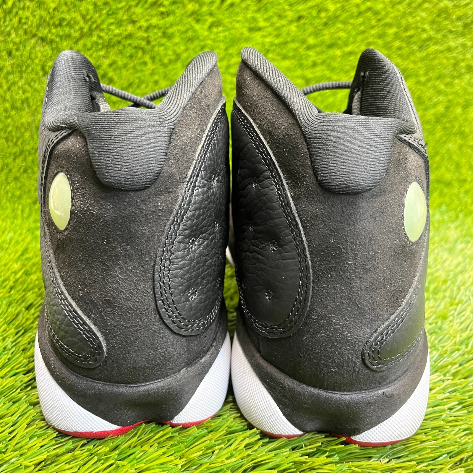 Nike Air Jordan 13 Retro Mens Size 12 Black Athletic Basketball Shoes Sneakers