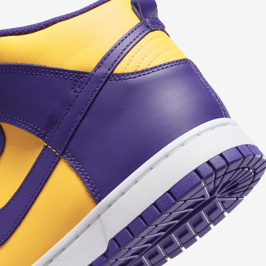 Nike Dunk High Retro Lakers DD1399-500 Yellow Purple Men’s US4-14 NEW