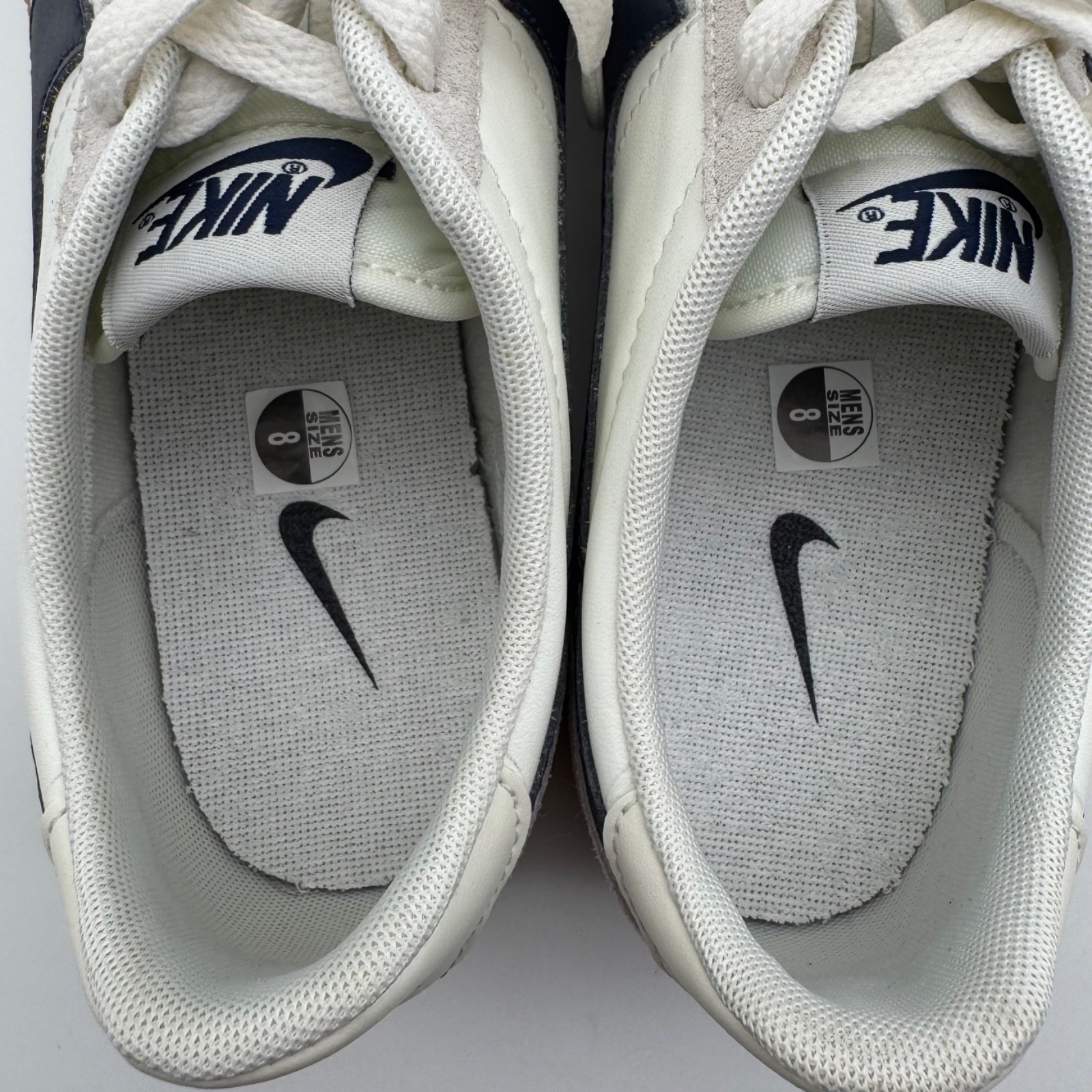 Nike Killshot 2 Leather Lifestyle Cream Midnight Navy 432997-107 Mens Size 8 NEW