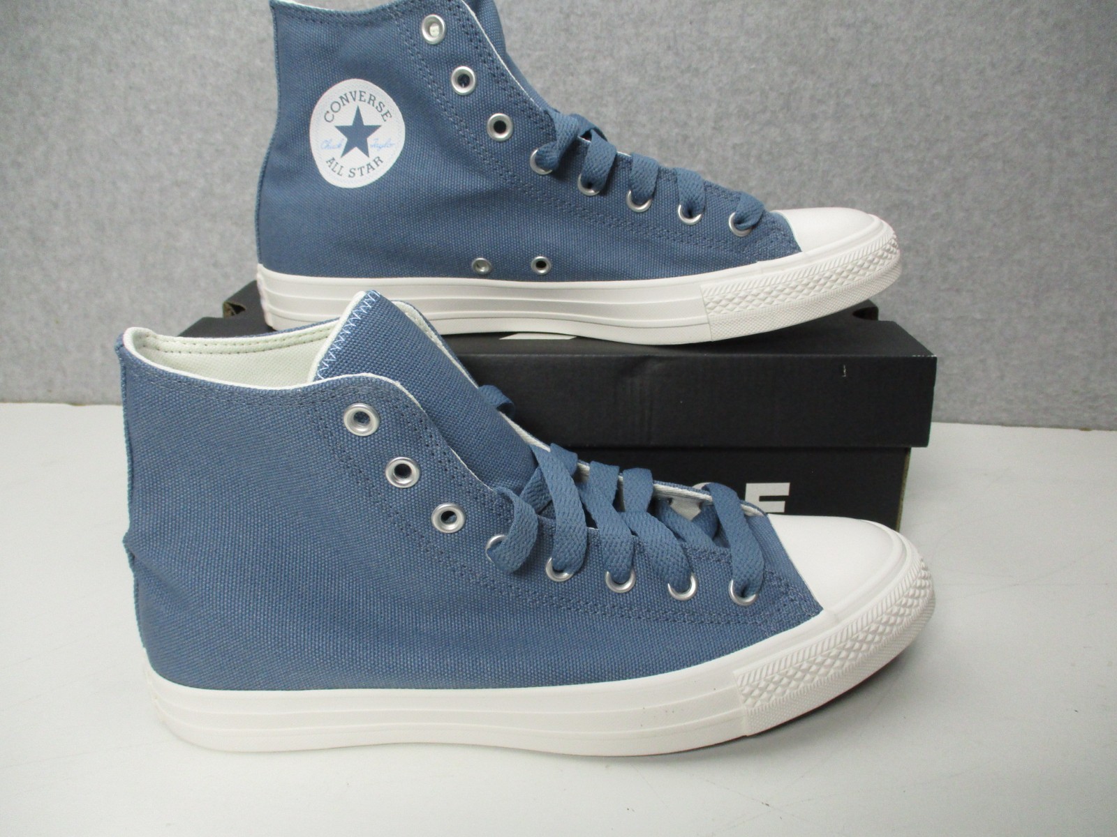 Converse All Star Chuck CTAS Hi Lakeside Blue Shoes Mens Sz 10