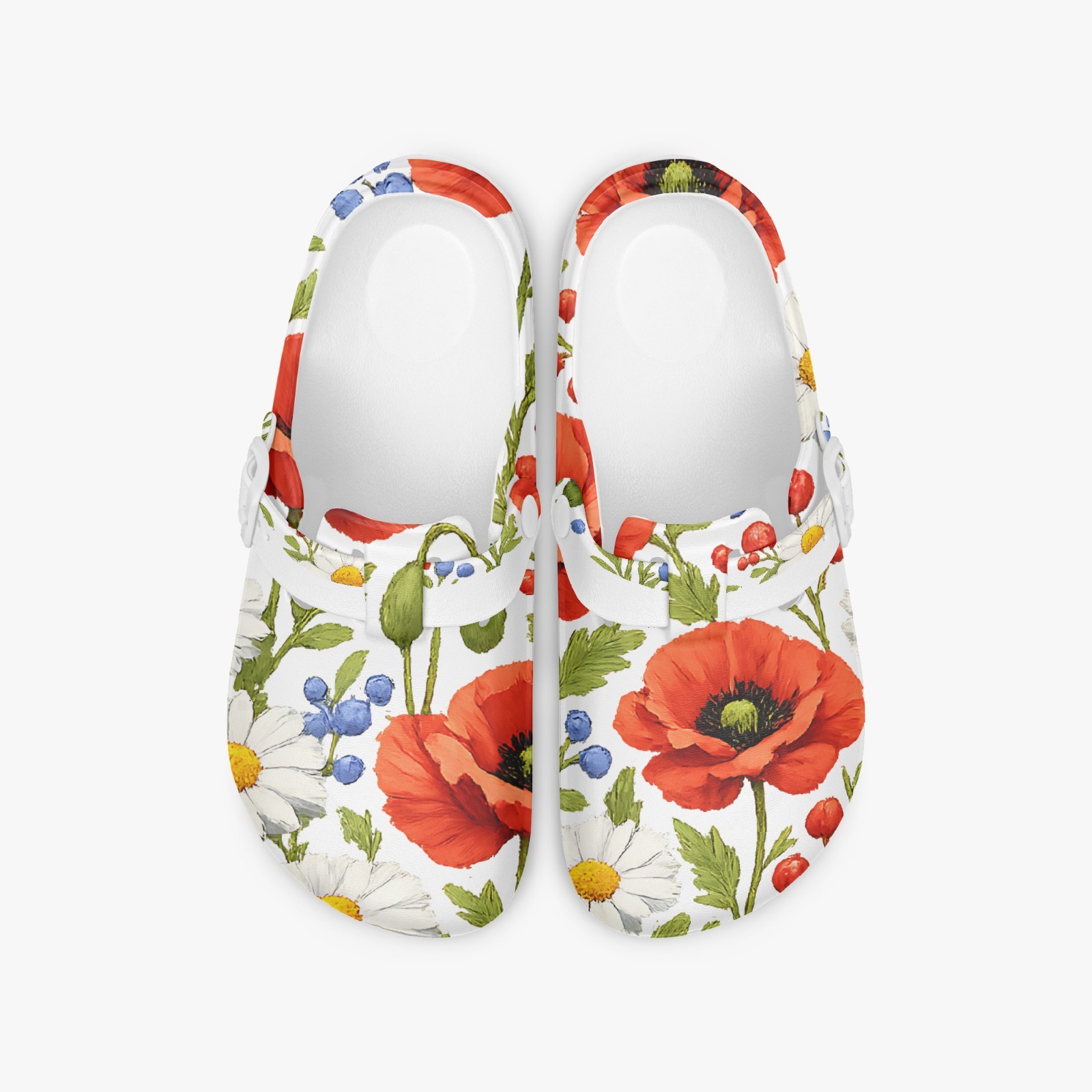 EVA Nurse Clogs Unisex Lightweight Non‑Slip Medical Work Shoes Adjustable Buckle