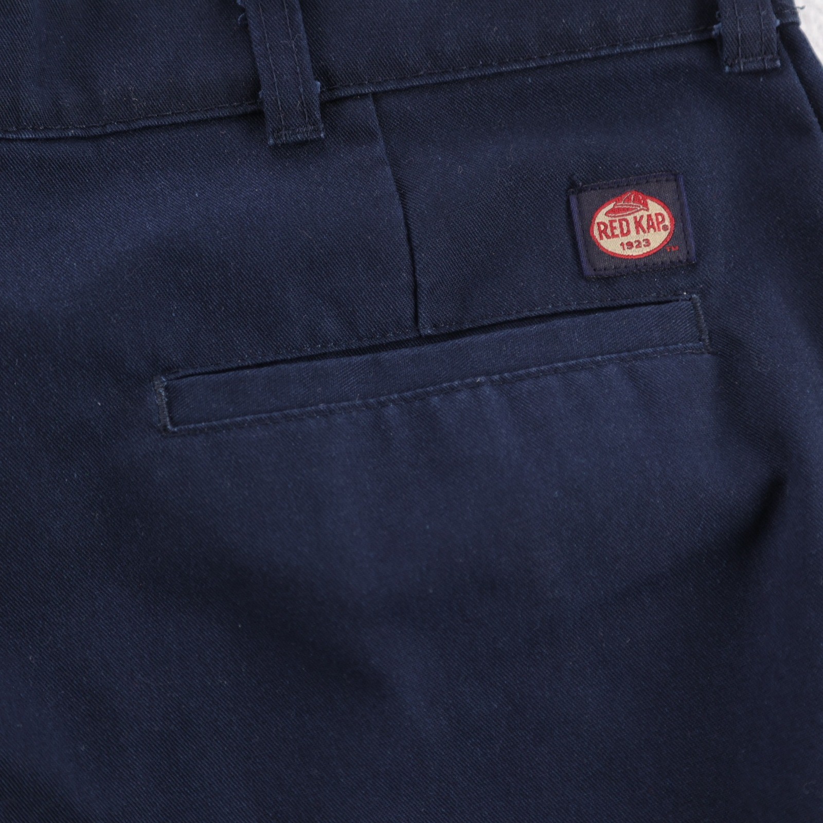 Red Kap Mens Navy Blue Cargo Work Pants PT88NV2 Straight Leg Size 36×32