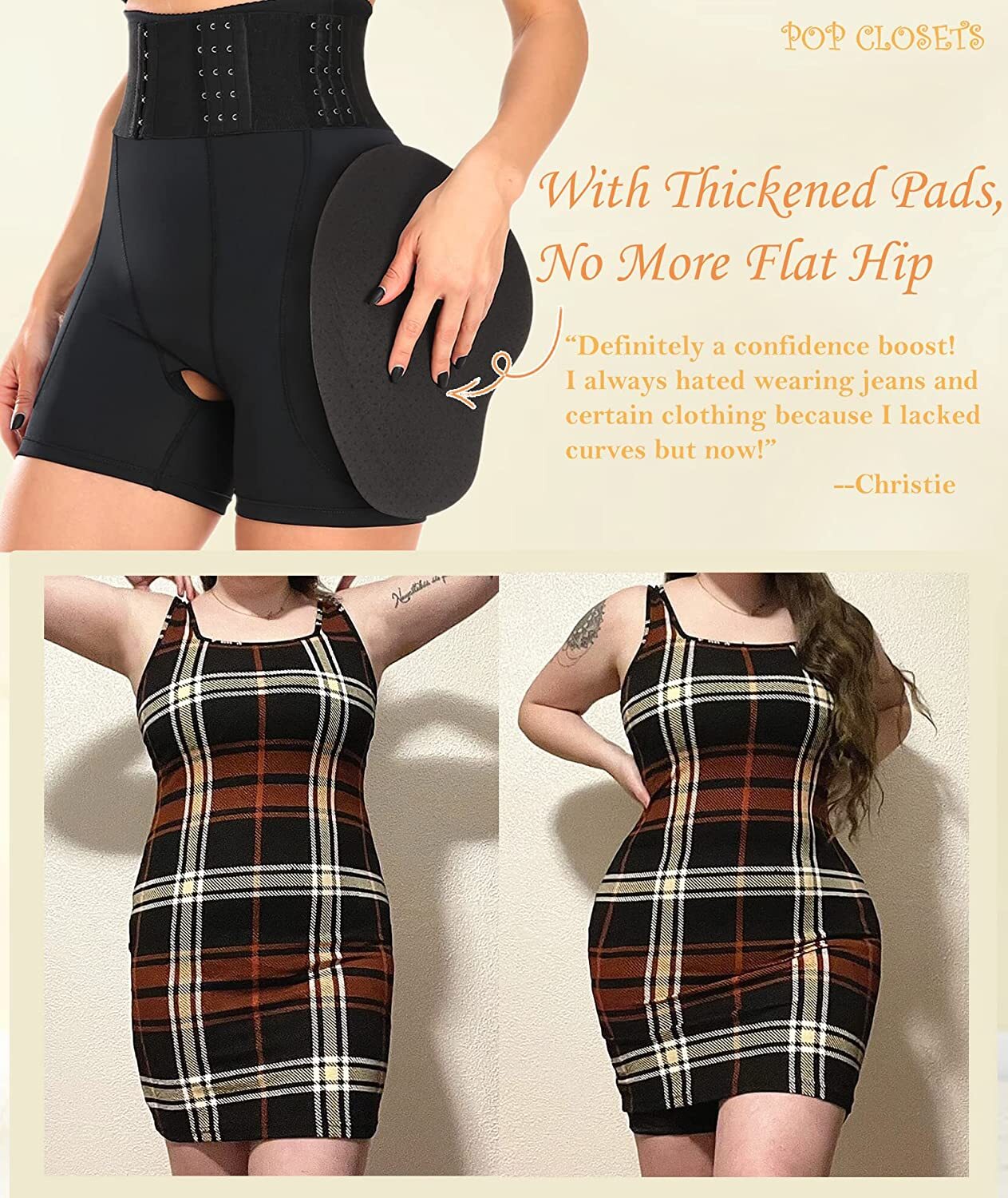 High Waist Trainer Panties Hip Pads Women Shapewear Body Tummy Shaper Fake Ass