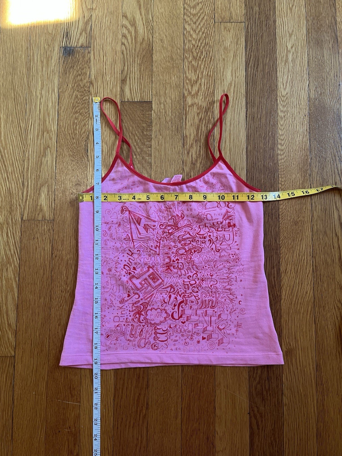 vintage y2k victoria secret pink Graphic Tank Small Read