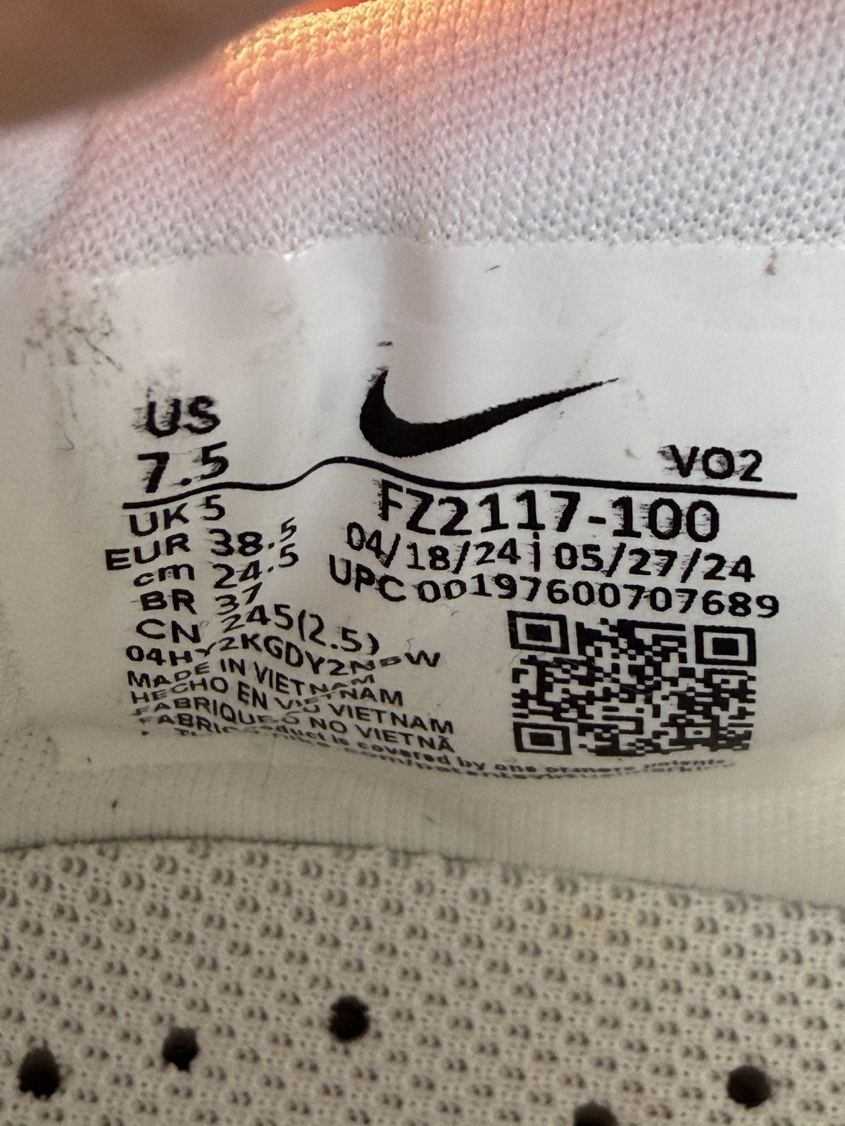 Nike SuperRep Cycle 2 Next Nature Premium FZ2117-100 Size (Women’s) 7.5