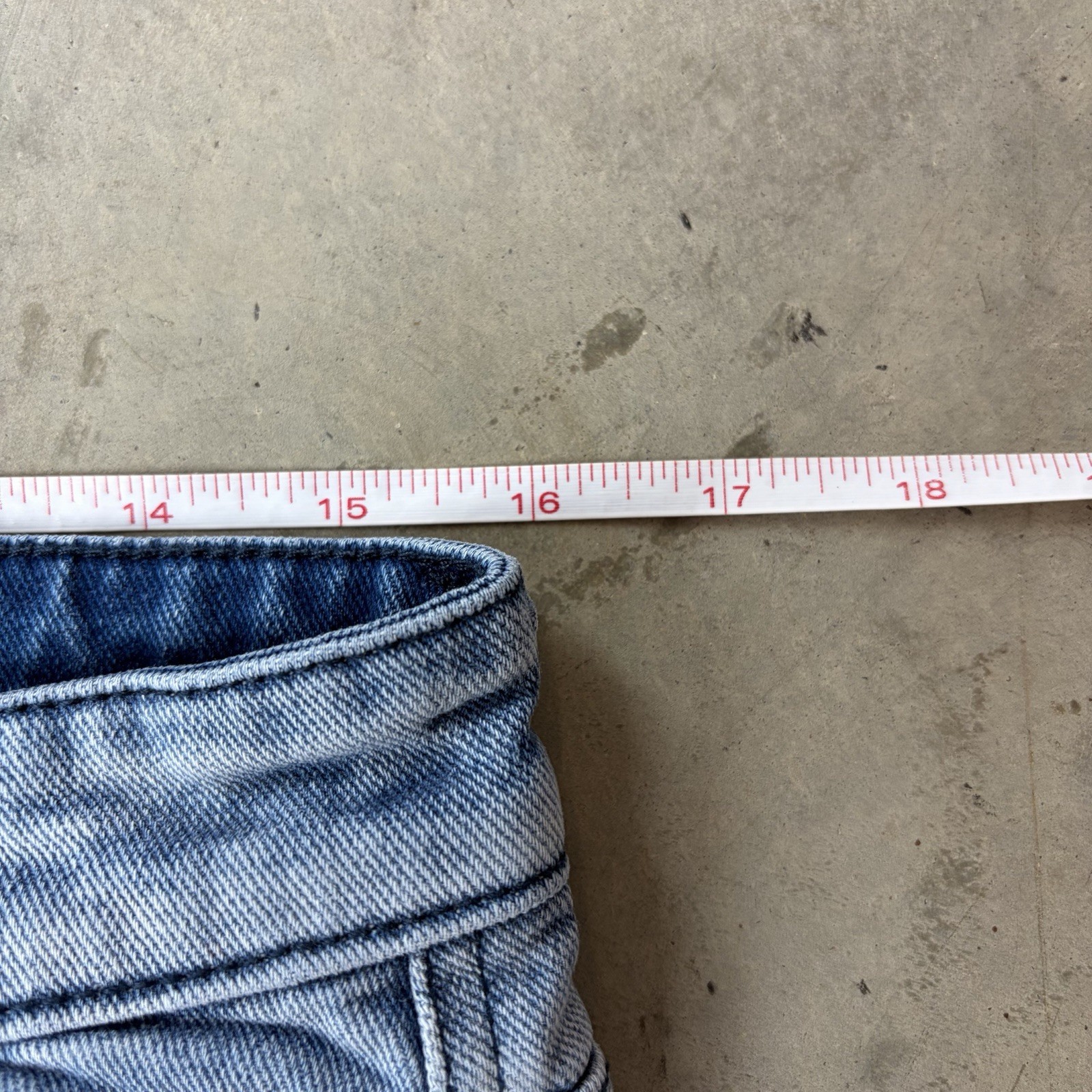Ksubi Van Winkle Trashed Dreams Jeans Denim Distressed Skinny Light Wash 31×32