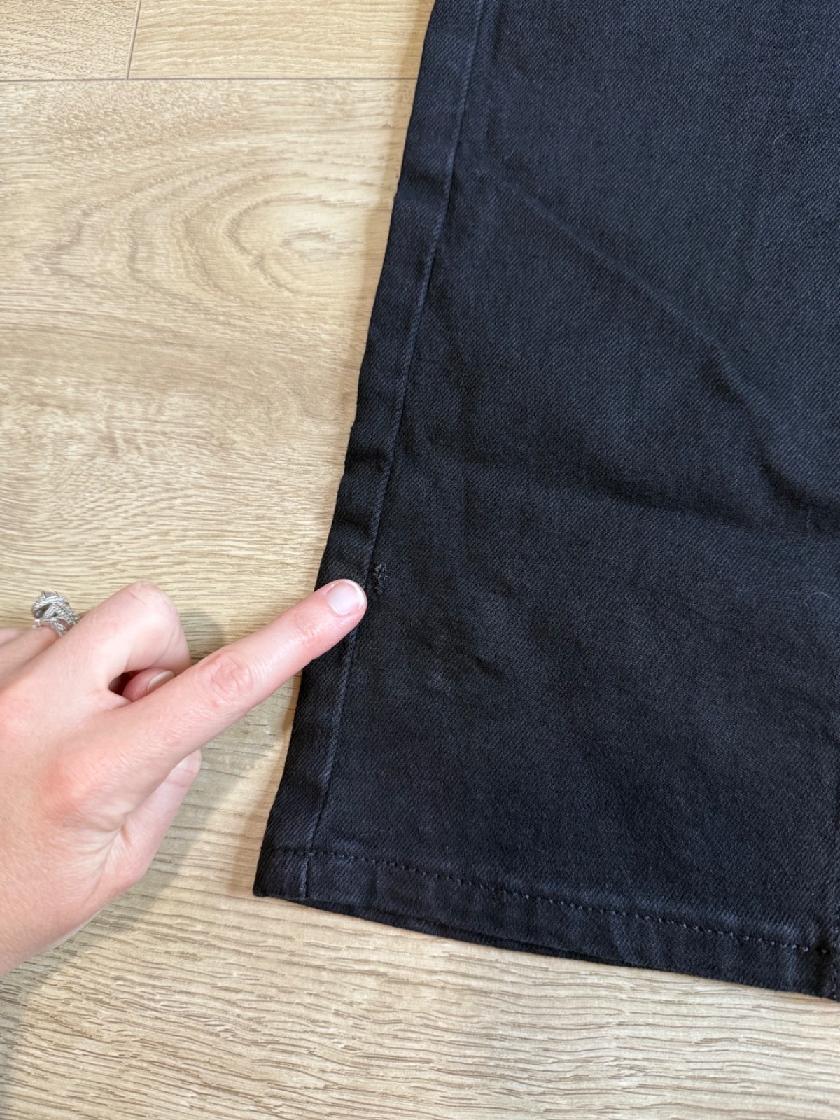 NWT Mens Old Navy skinny built in flex black jeans stretch size 32×30