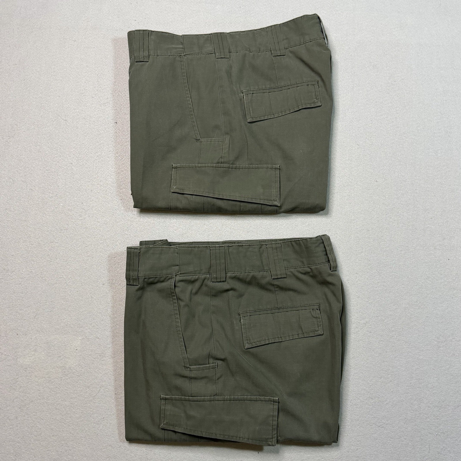 Eddie Bauer Vintage Tag Mens Green Cargo Pants Ripstop Large 77845 – Pk Of 2