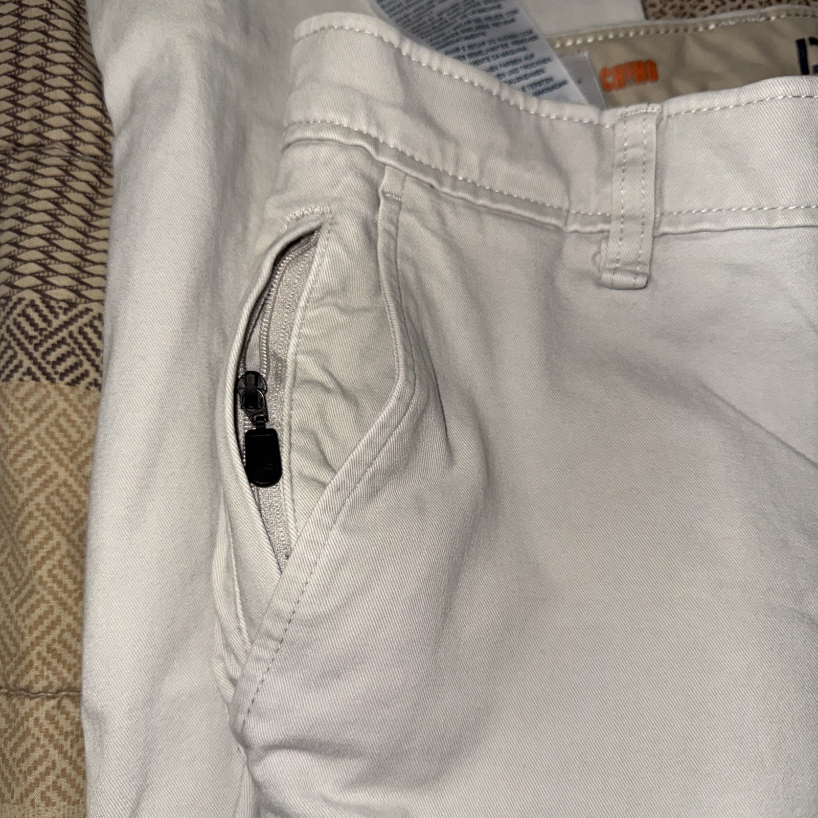 Dockers Tech Chino Pants Mens 34×29 Khaki Slim Fit Stretch Performance Golf