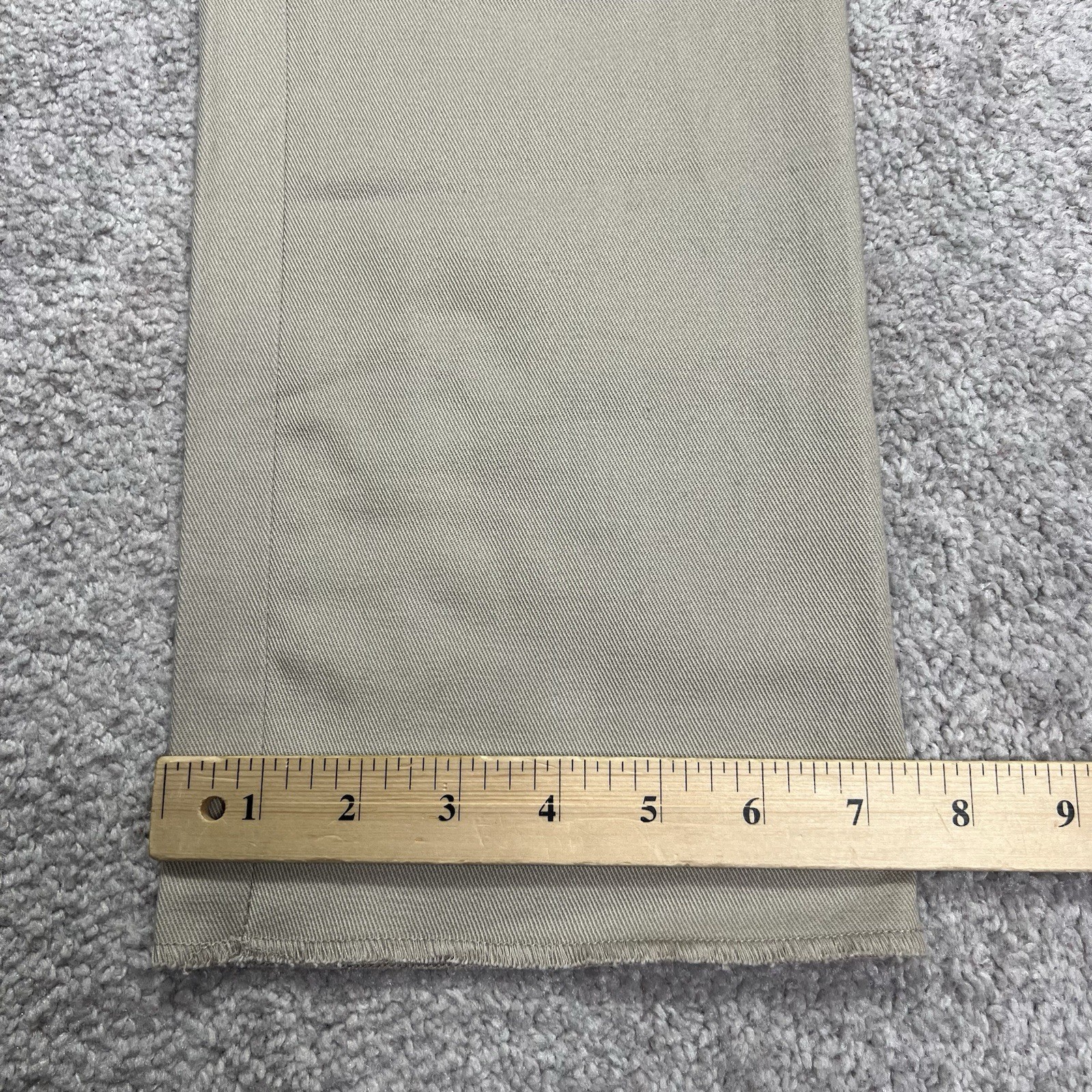 Jack Donnelly M3 Twill Khaki Chino Pants Mens 32 Made In USA Unhemmed 39” NWOT