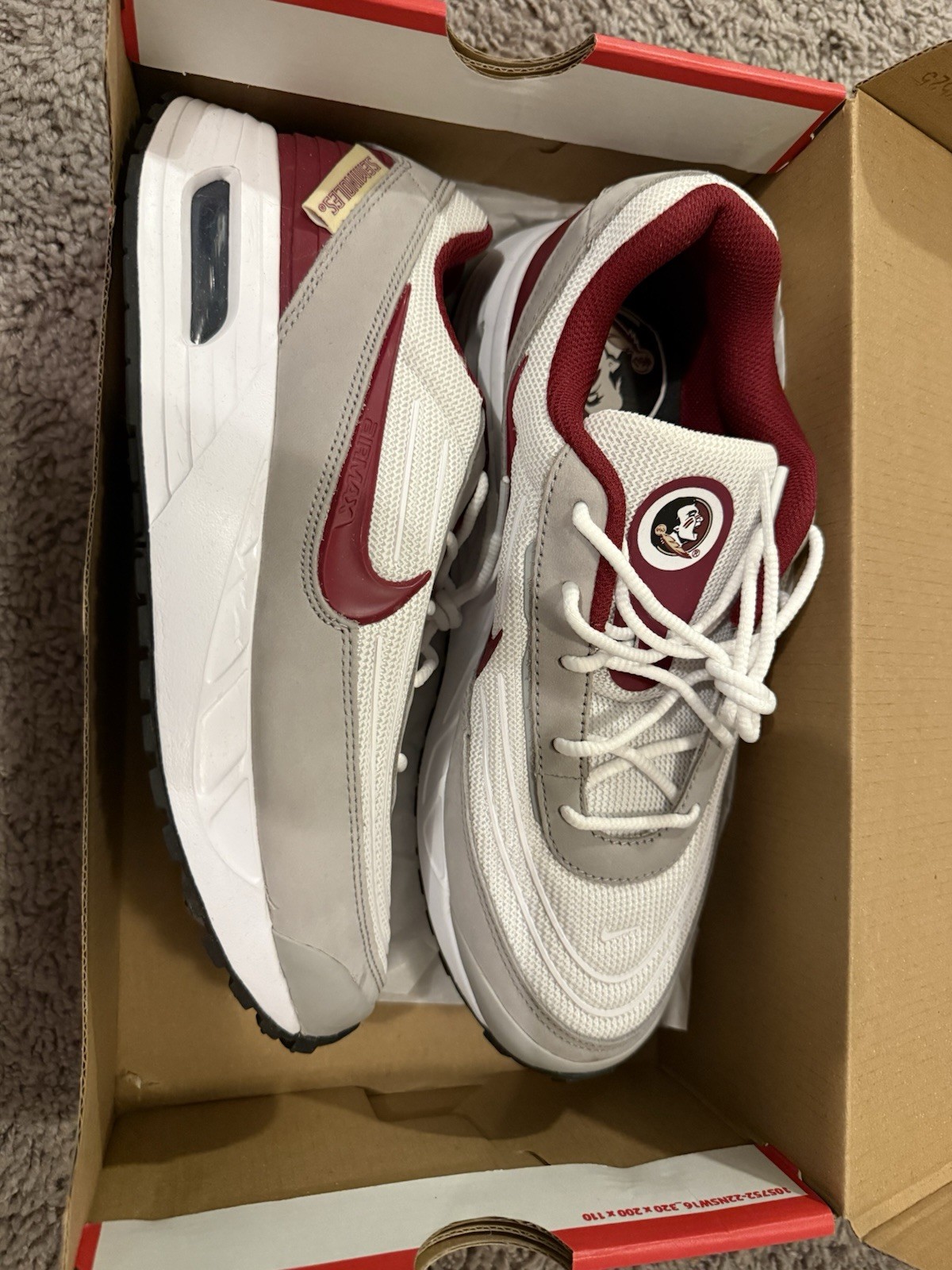 Size 8M/9.5W – NCAA x Nike Air Max Verse FSU Florida State