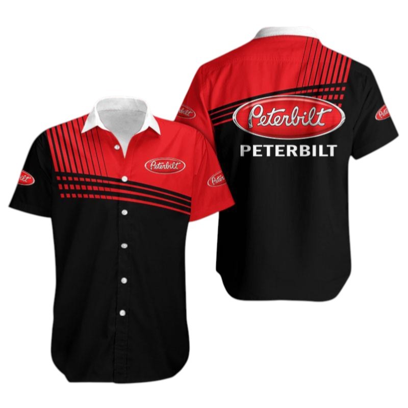 Peterbilt Logo Hawaiian Shirt