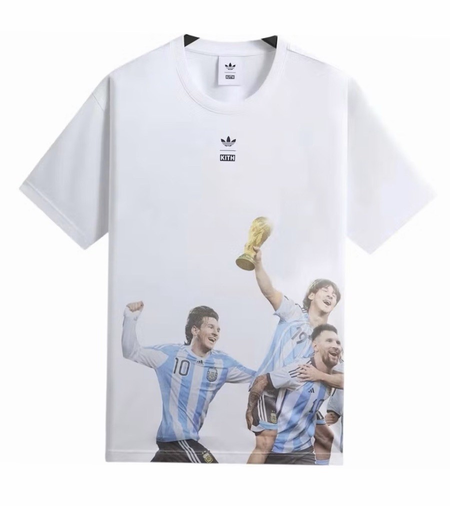 Kith x Adidas Messi World Cup Graphic Tee Size XL