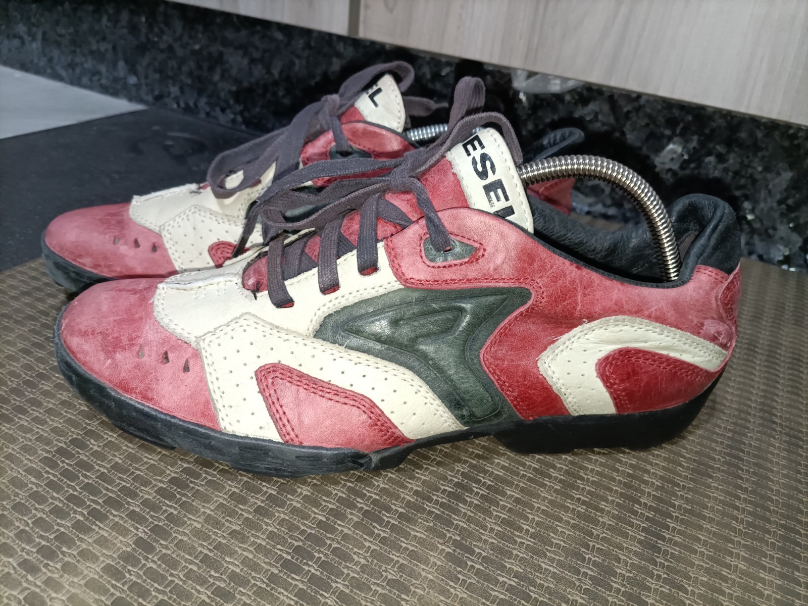 DIESEL leather shoes (KULTU) . Men’s size US 9 EUR 42. Free Shipping