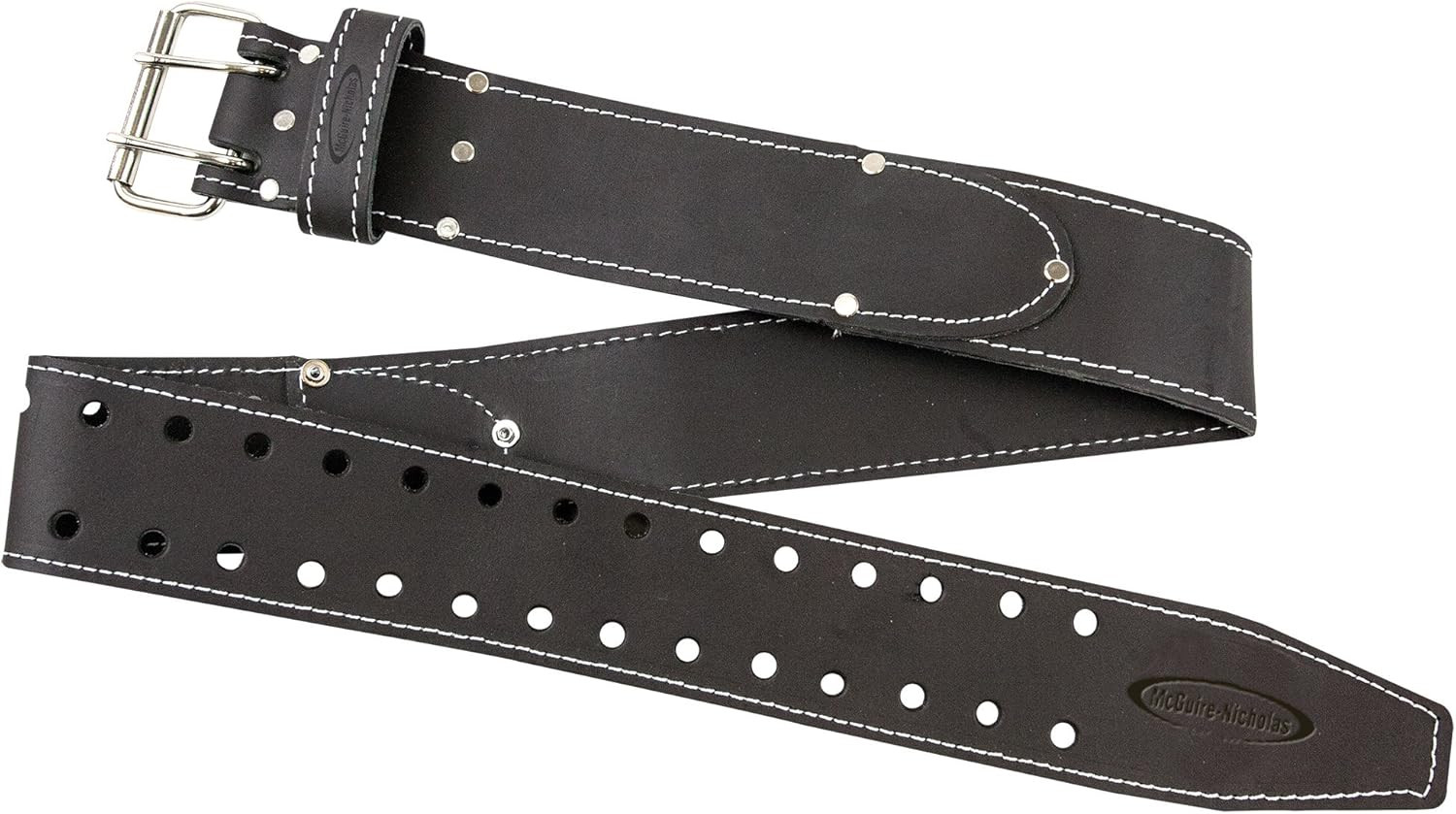 2 3/4″ Inch Oil Tanned Leather Tool Work Belt for 29″-46″ Waist