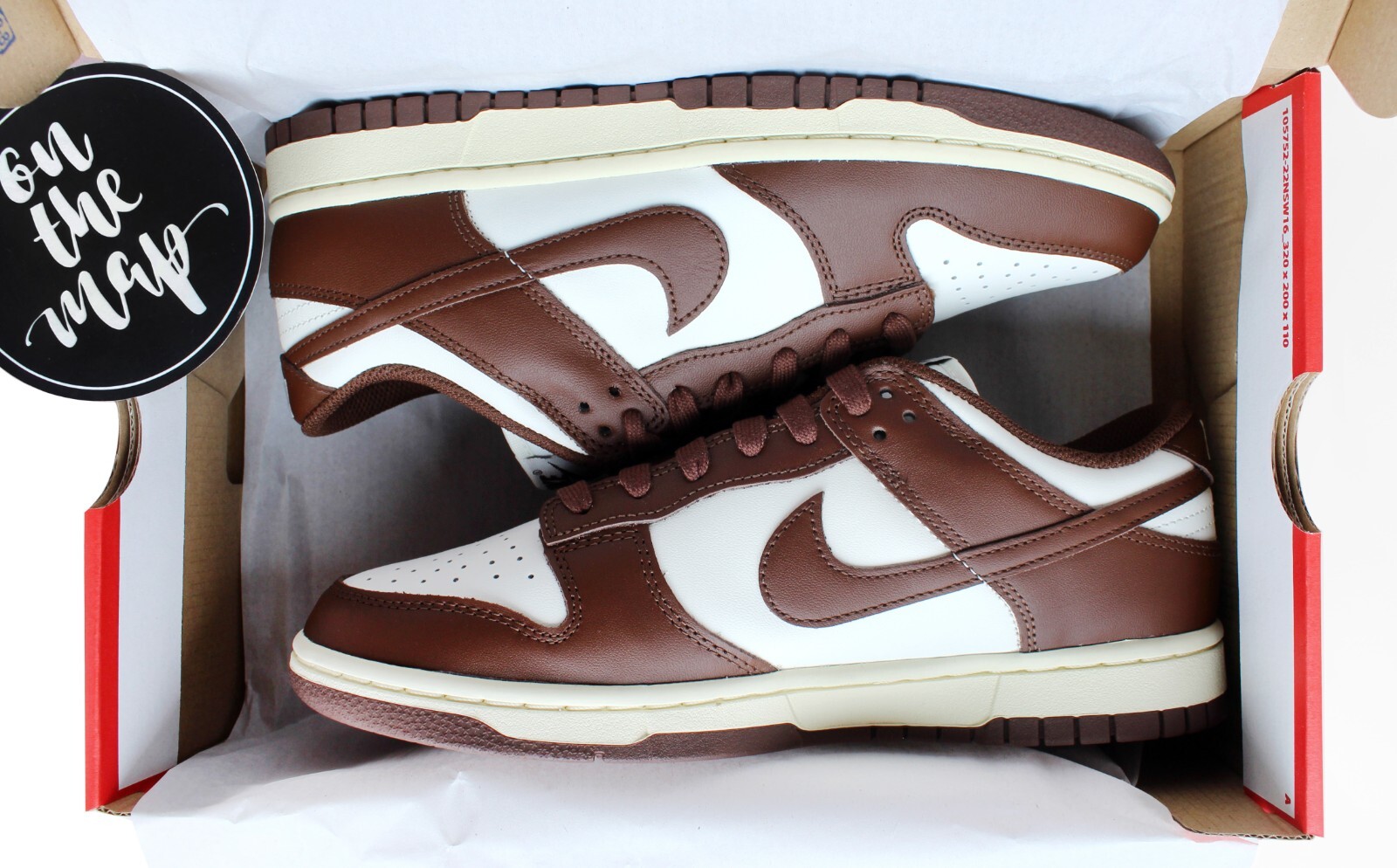 Nike Dunk Low Cacao Wow Mocha Brown Cream W UK 5 6 7 8 9 10 11 US DD1503-124 New