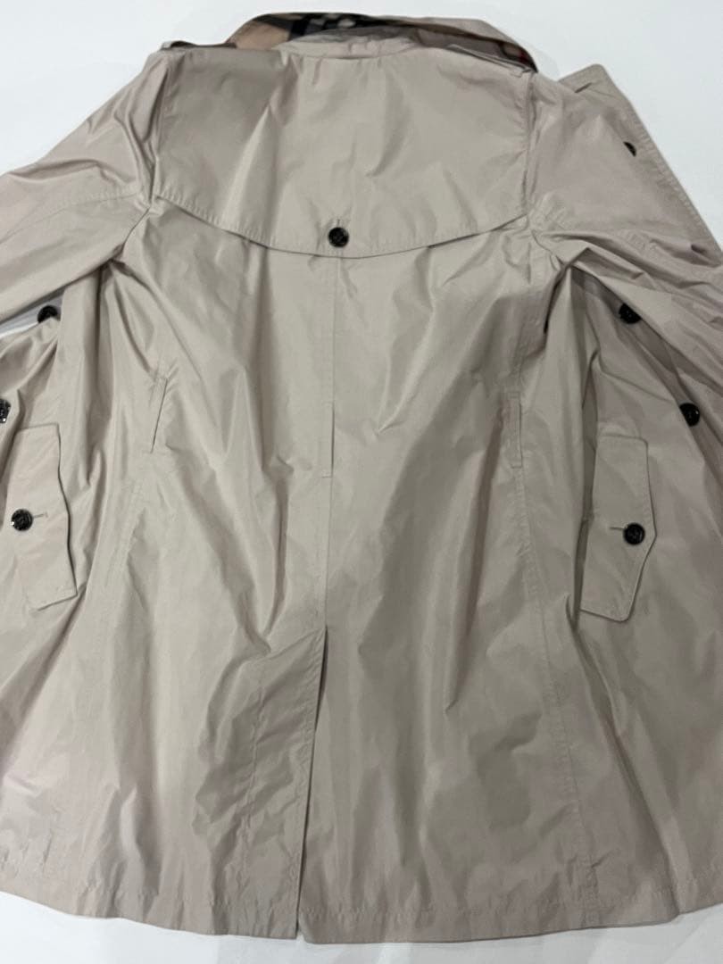 BURBERRY London nylon trench coat size 38