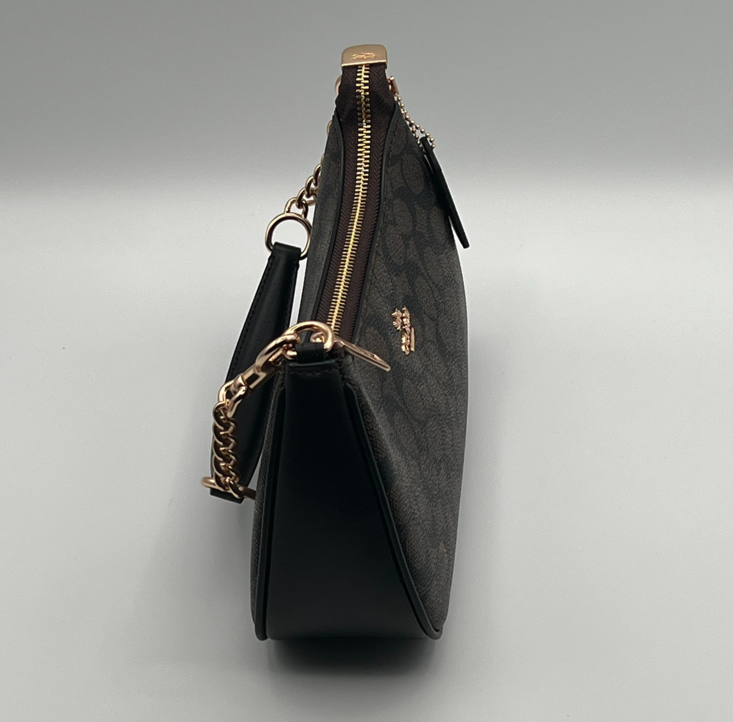 Coach Outlet Teri Brown Shoulder Women’s Bag Signature Canva NWOT
