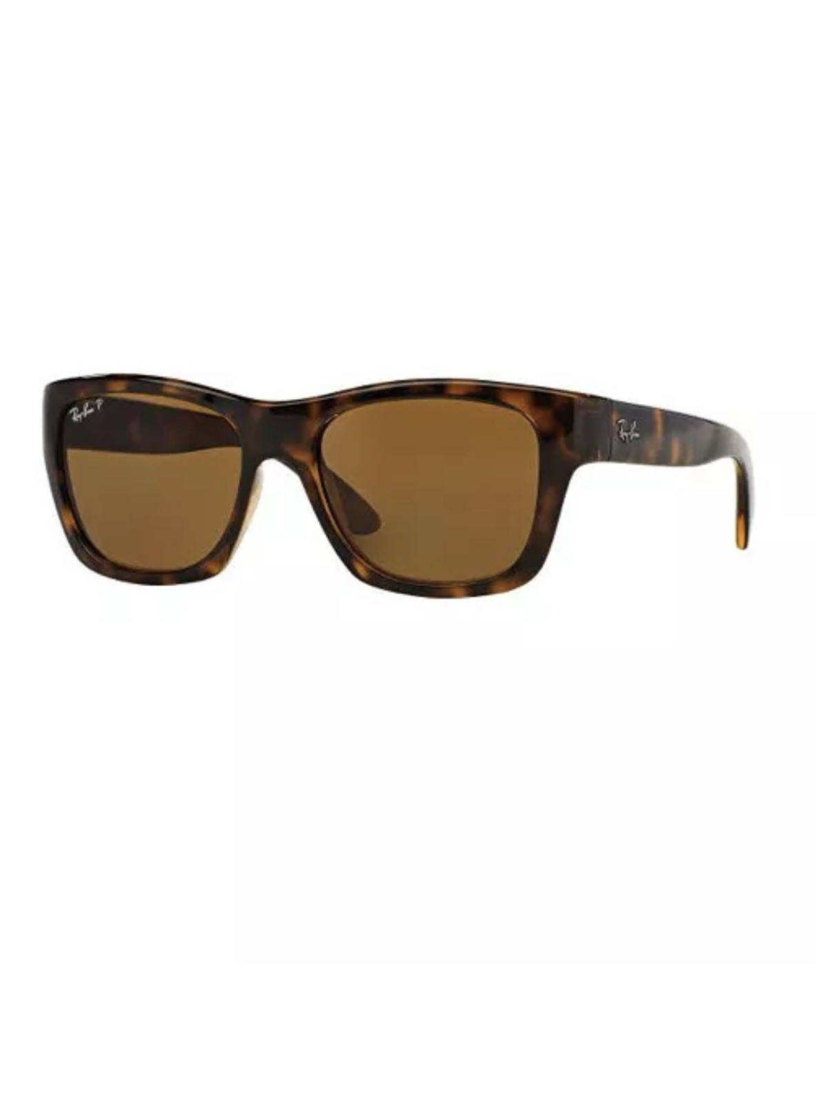 Ray-Ban RB4194 sunglasses polished light havana frame and brown gradient lenses