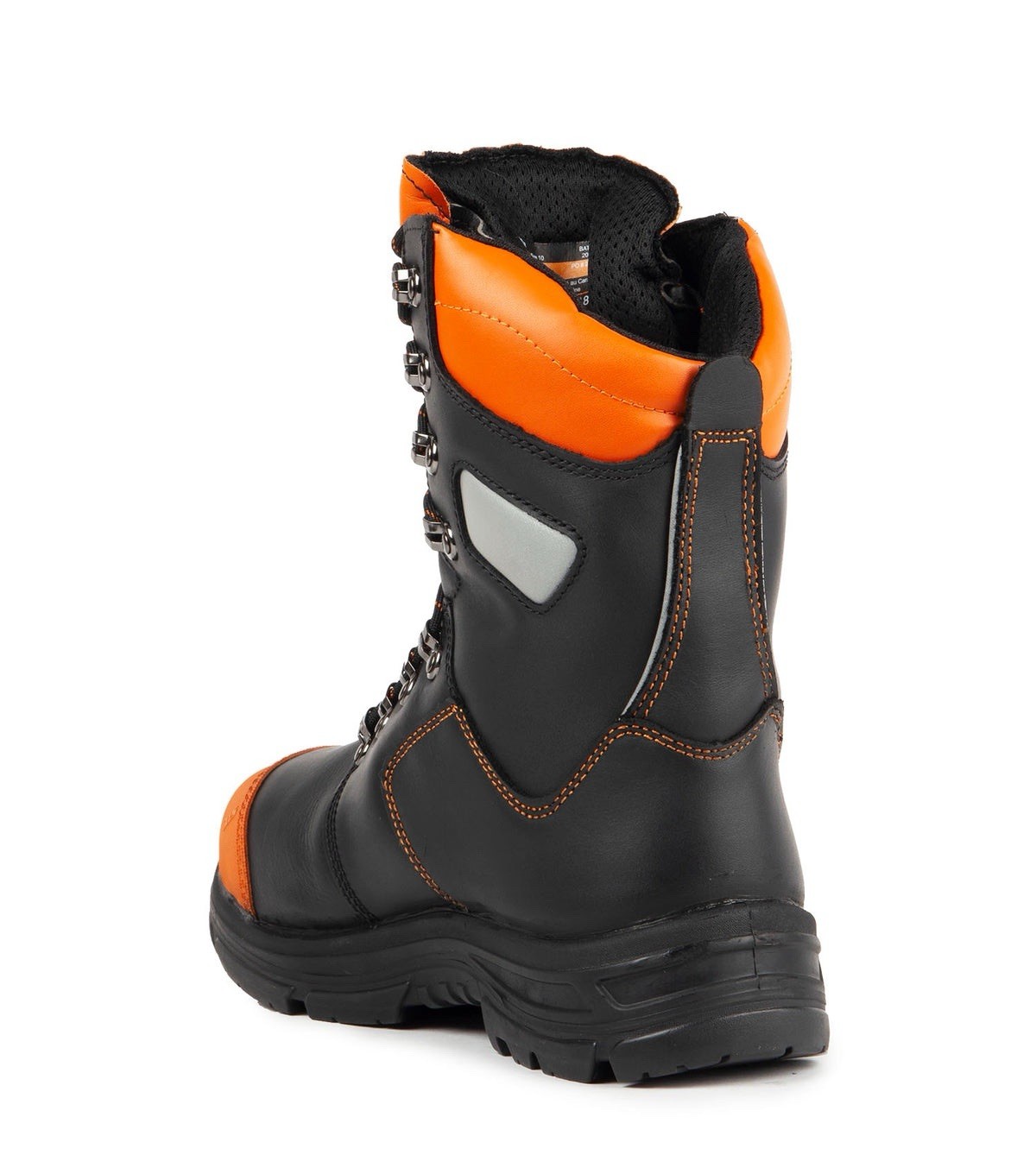 Battler, Orange | 8″ Lumberjack Chainsaw Safety Composite Toe Work Boots