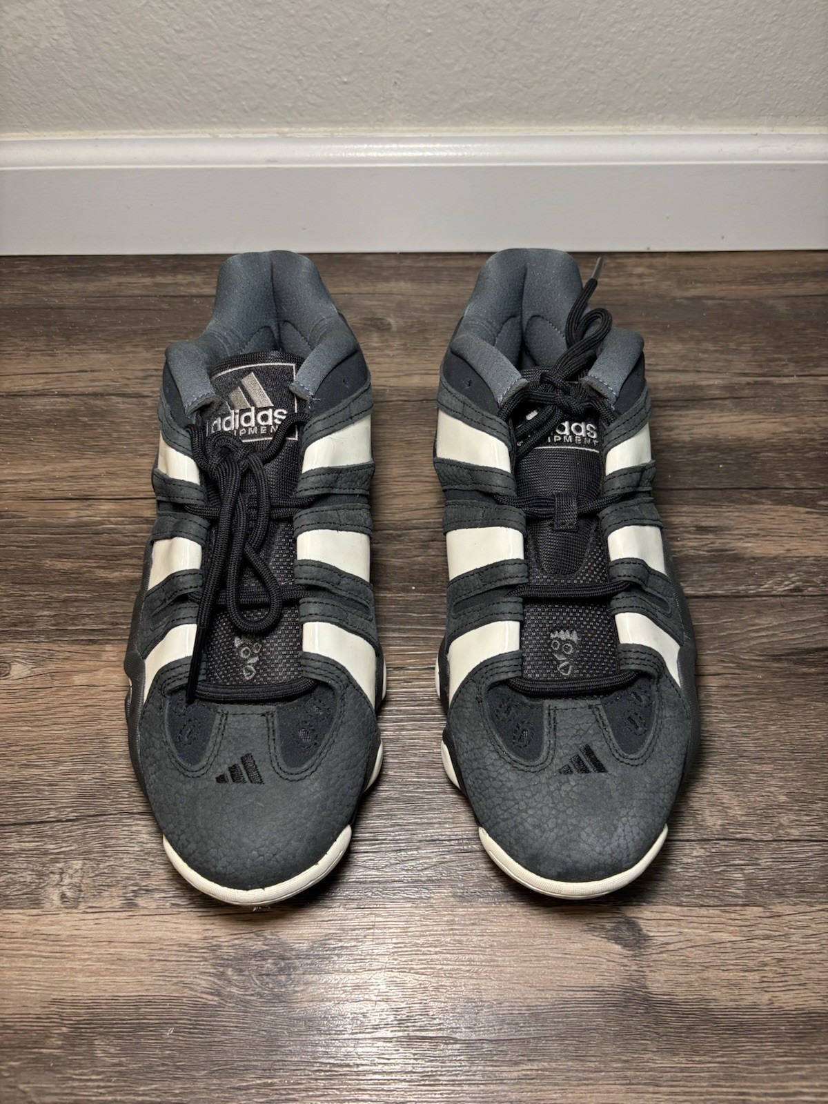 Size 10.5 – adidas Crazy 8 Low Black White