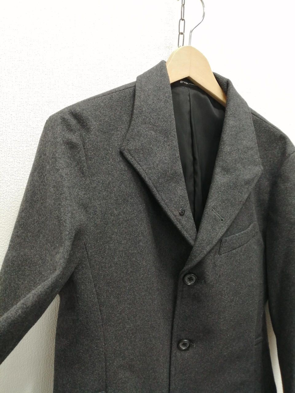 BLACK BY VANQUISH Chester Coat D-GRY L Used