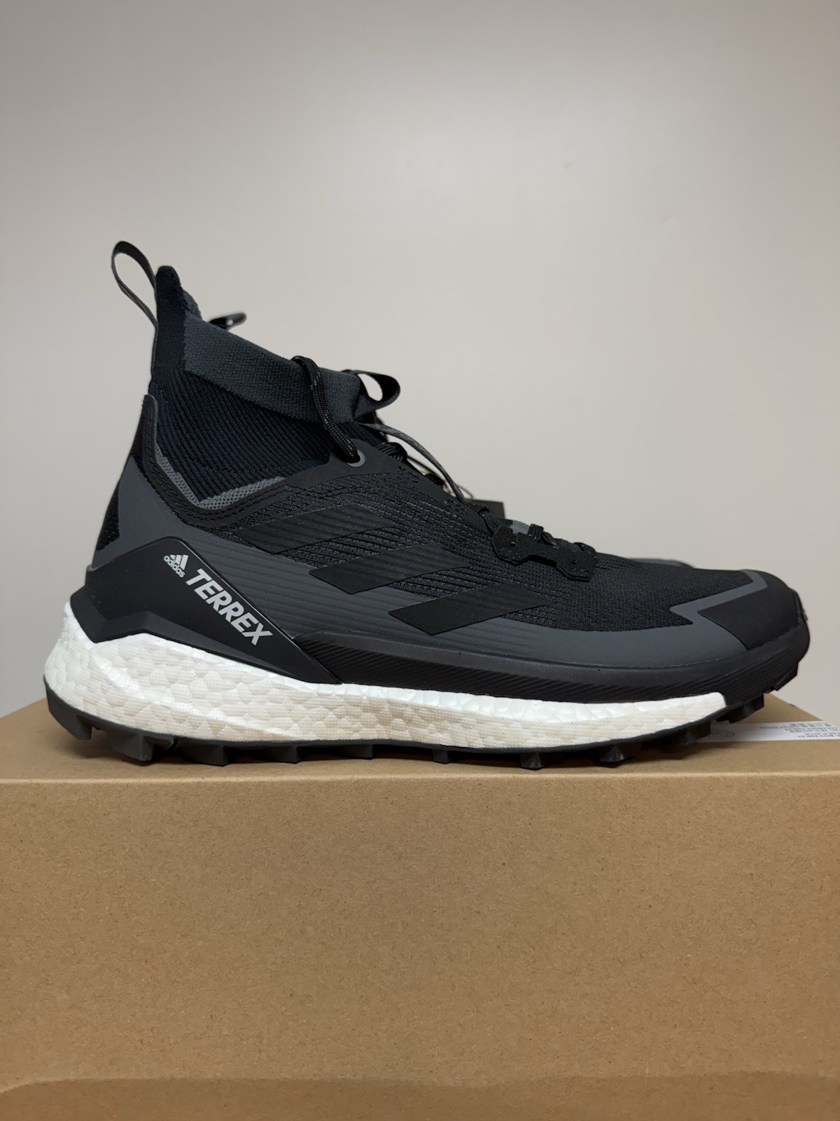 Adidas TERREX Free Hiker 2-GZ0680 Black/White/Grey, Men’s SZ 9.5