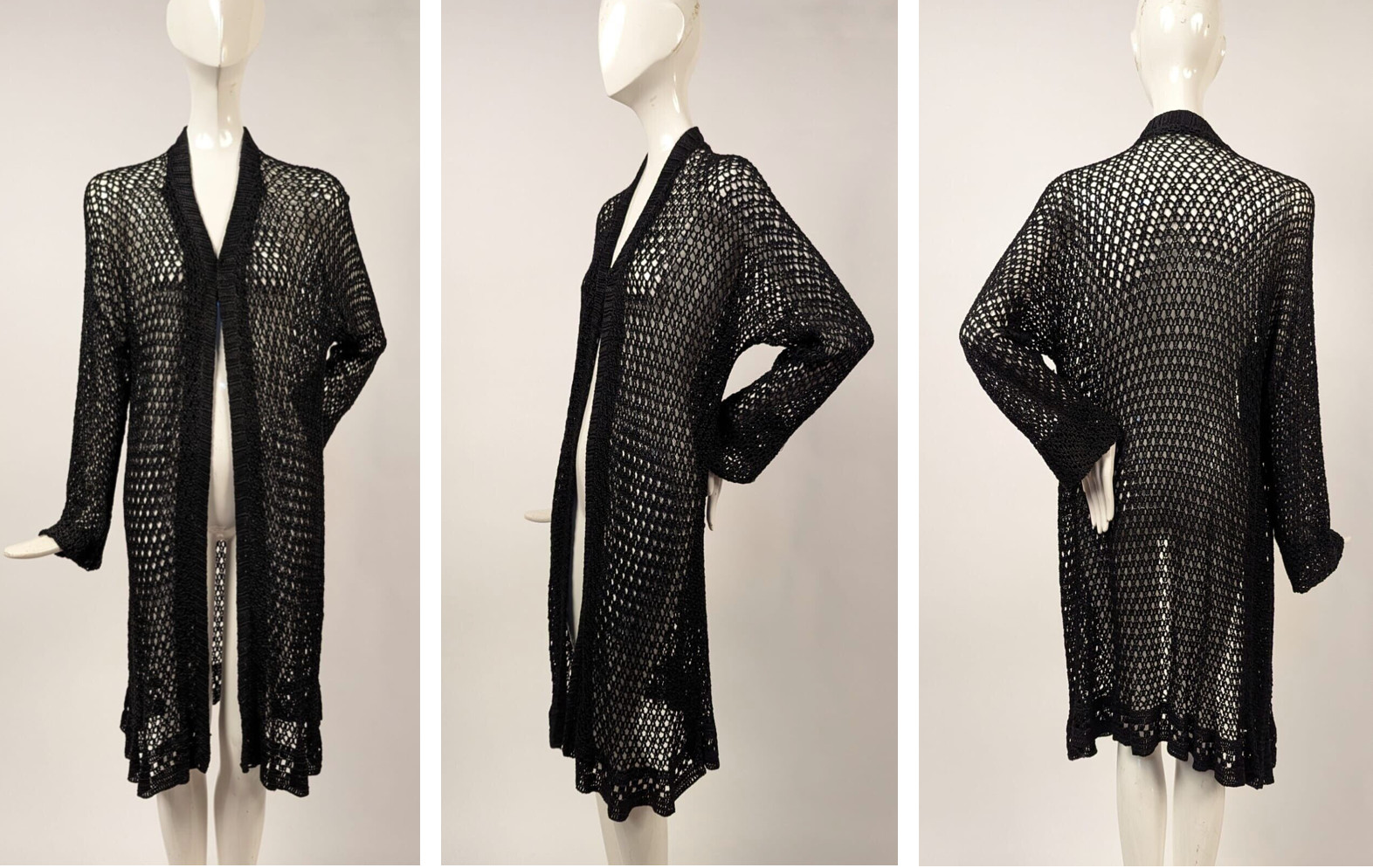Antique 1920s Art Deco Knitted Cardigan