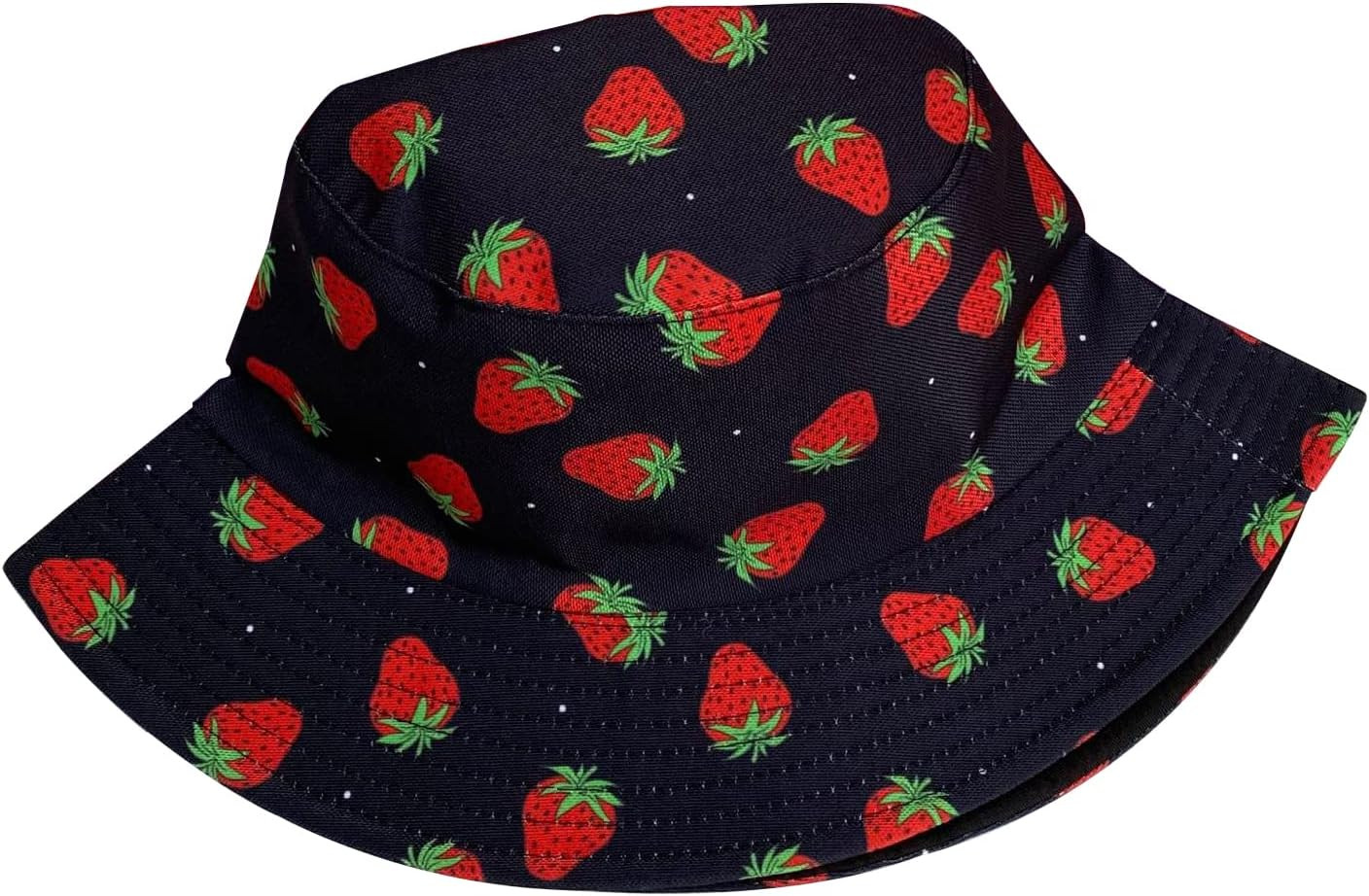 Unisex Bucket Hat Beach Sun Hat Aesthetic Fishing Hat for Men Women Teens, Rever