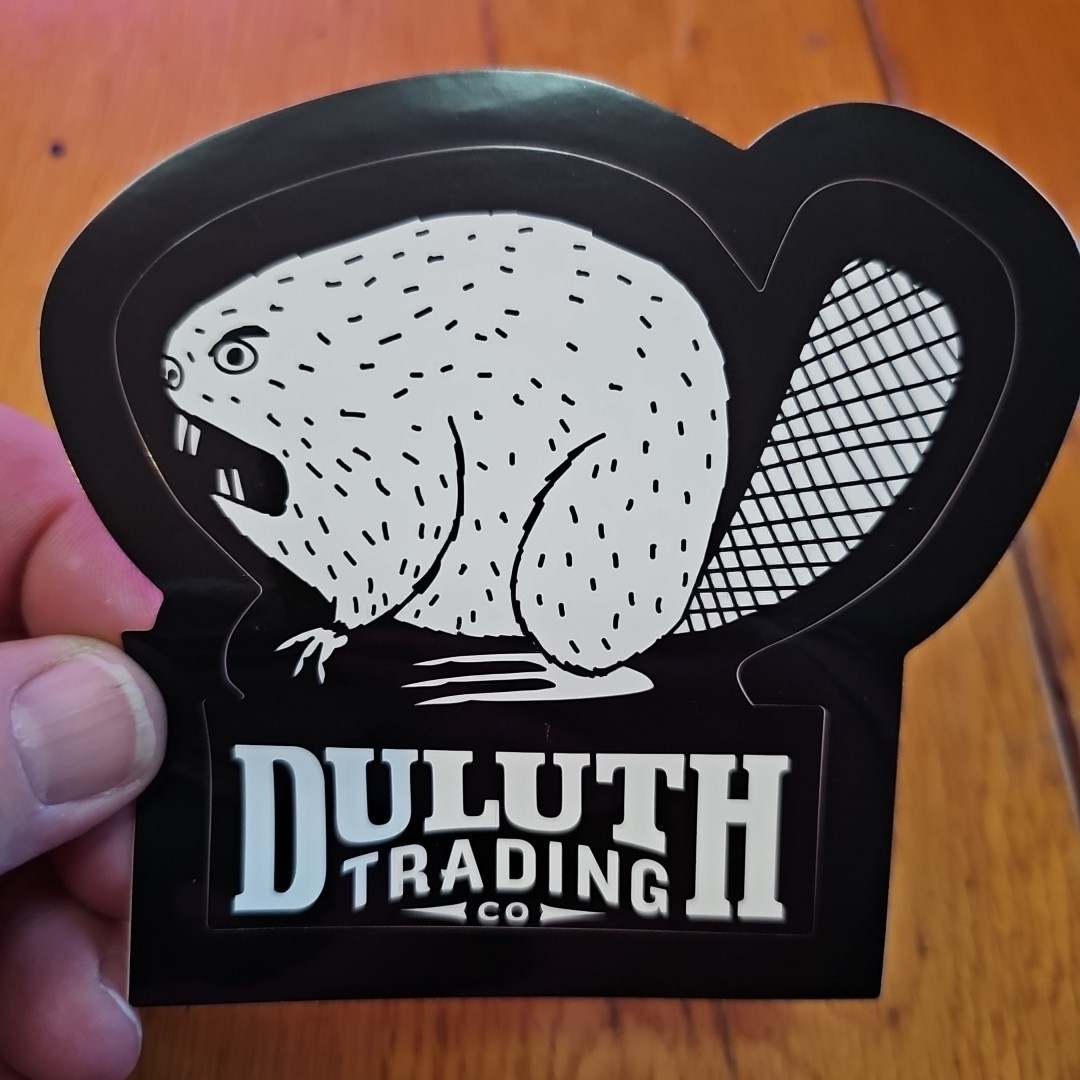 Duluth Trading Co Vintage Sticker 10cm x 9cm