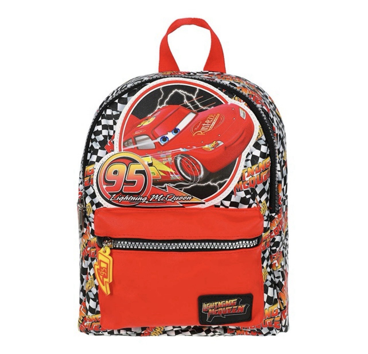 EXCLUSIVE Licensed Disney Cars Lightning McQueen Convertible Mini Backpack