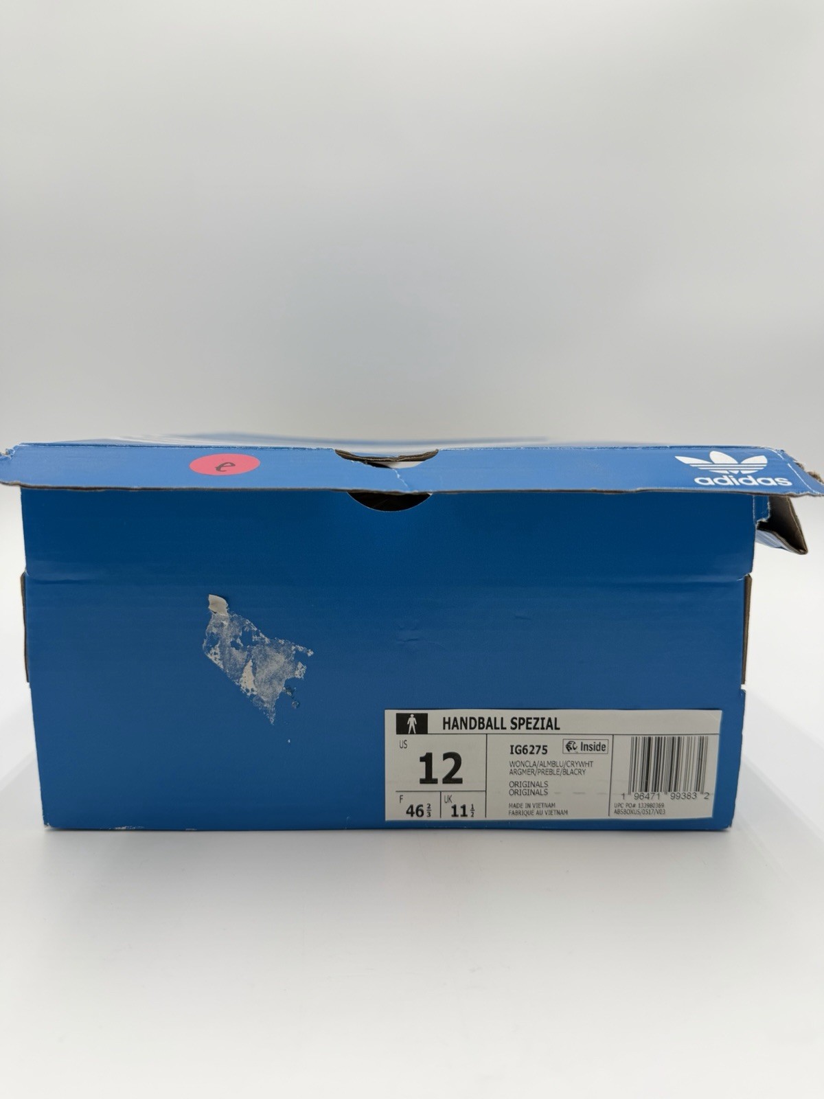 Adidas Men’s Handball Spezial Size 12 Wonder Clay Blue |IG6275|