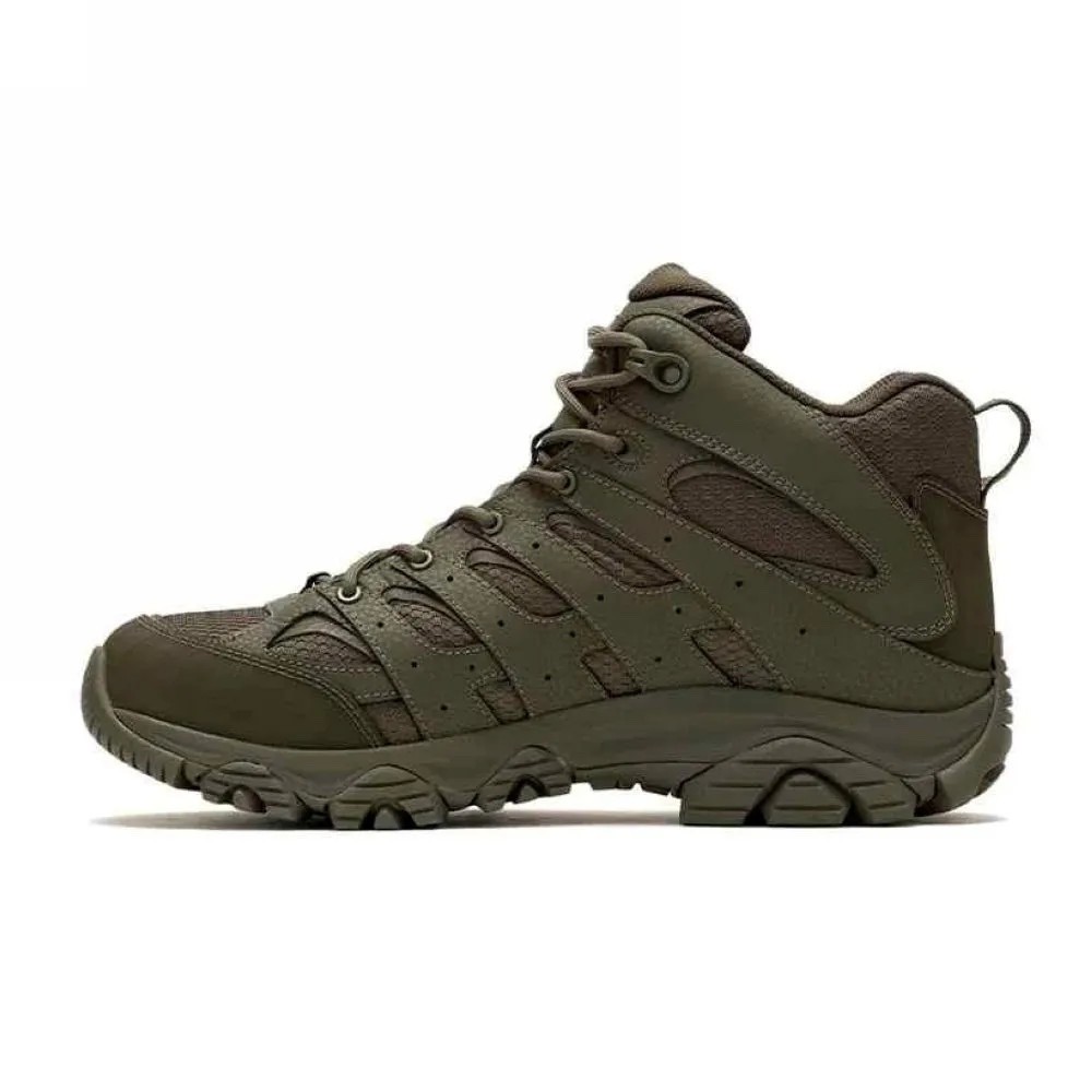 Merrell Men’s Moab 3 Mid Tactical Waterproof Olive Boot