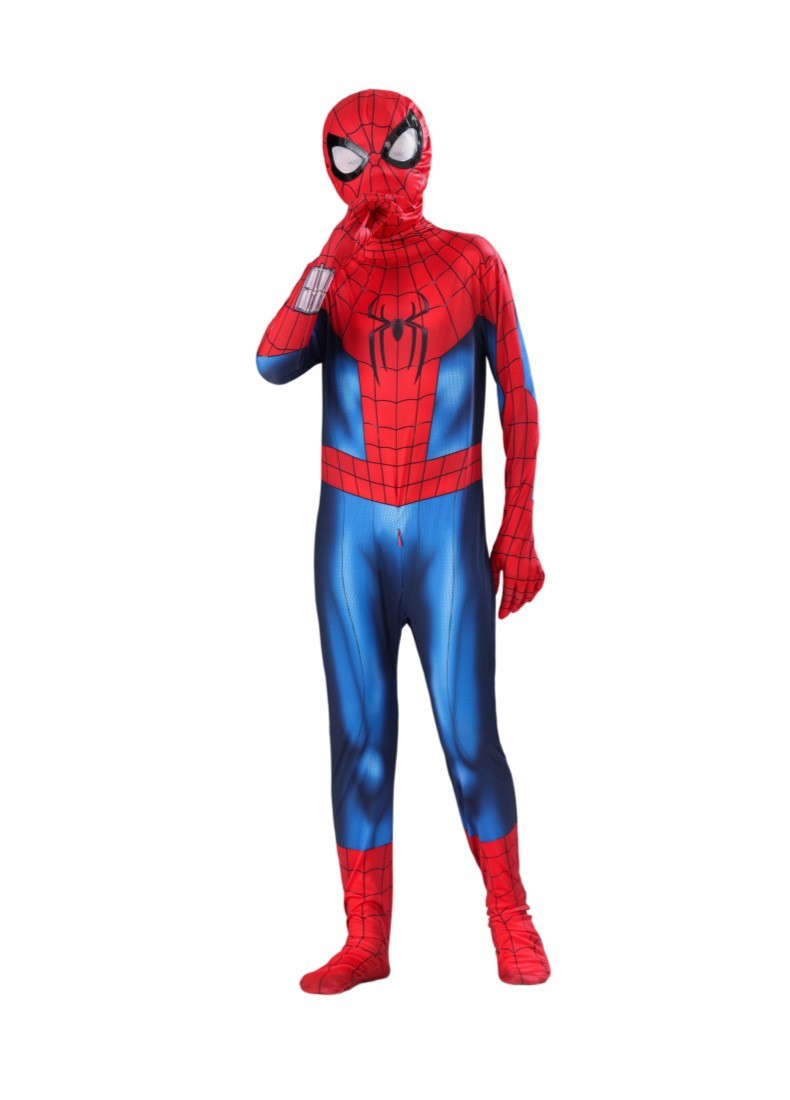 Spider-man 4 Jumpsuit Cosplay Costume Brand New Day Suit Adult Kids Halloween