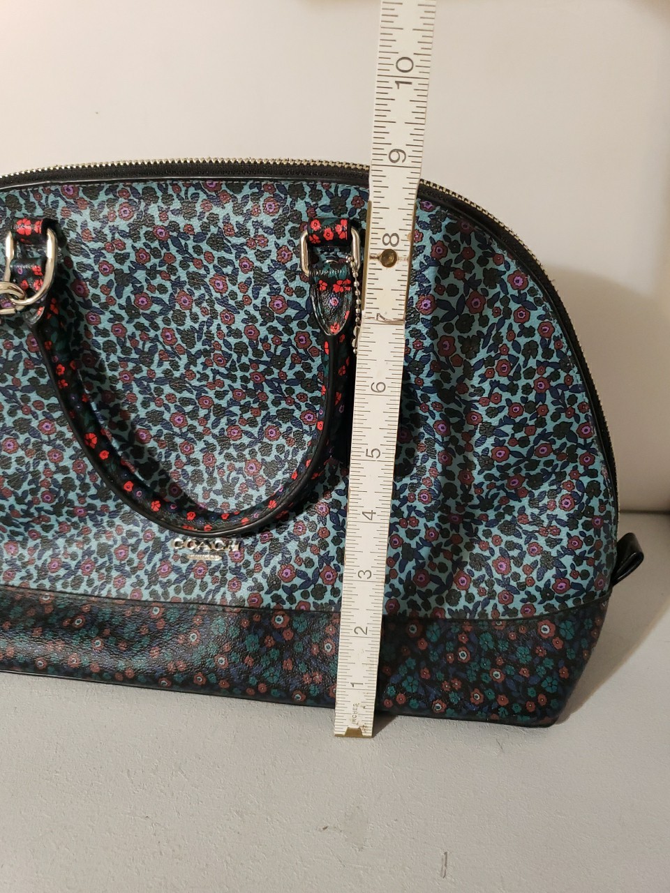 Coach Sierra Prairie Wildflower Satchel Crossbody Bag F59447