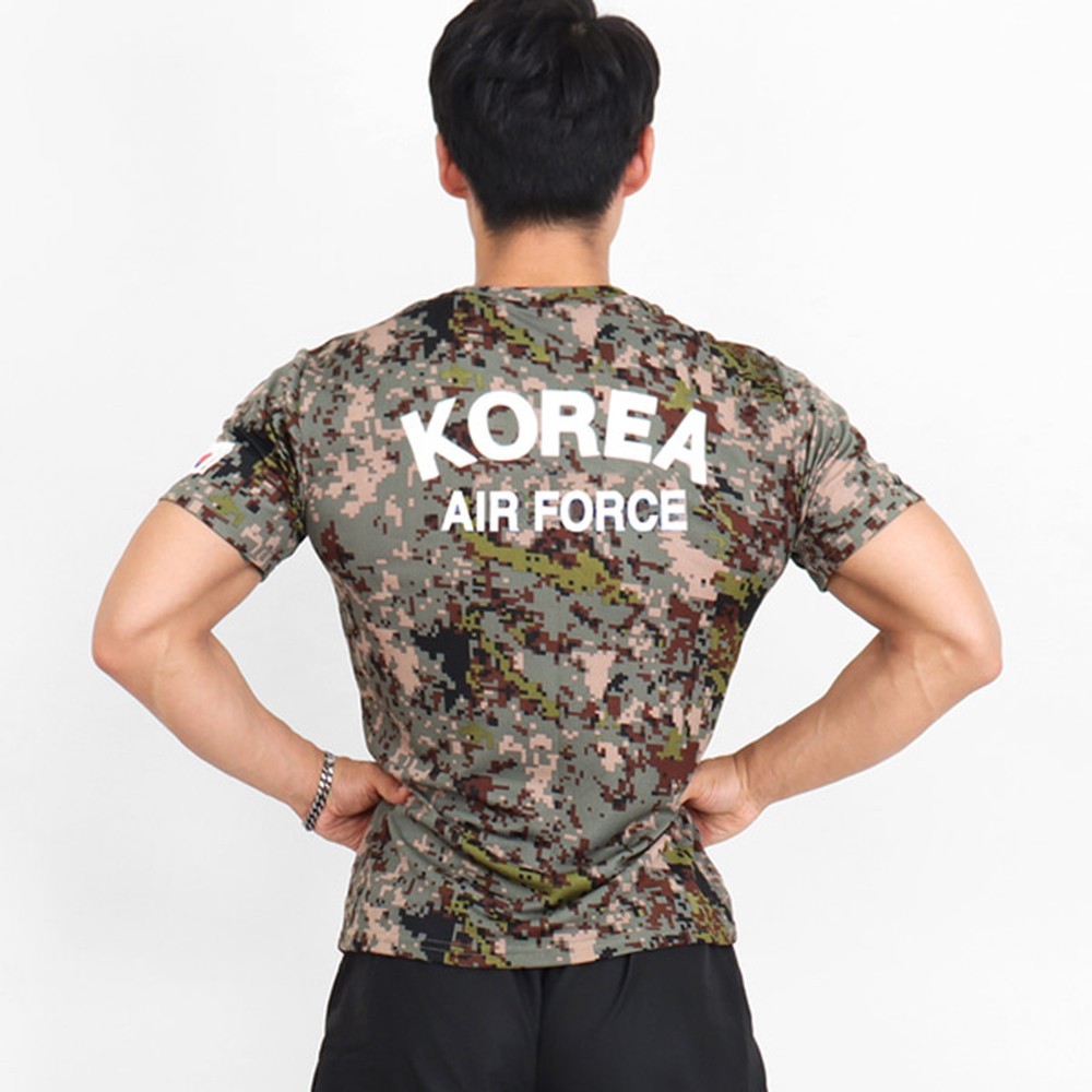 ROKAF Korean Army Cool Dry T-Shirt | Korean Flag | XS–4XL | 3 Colors