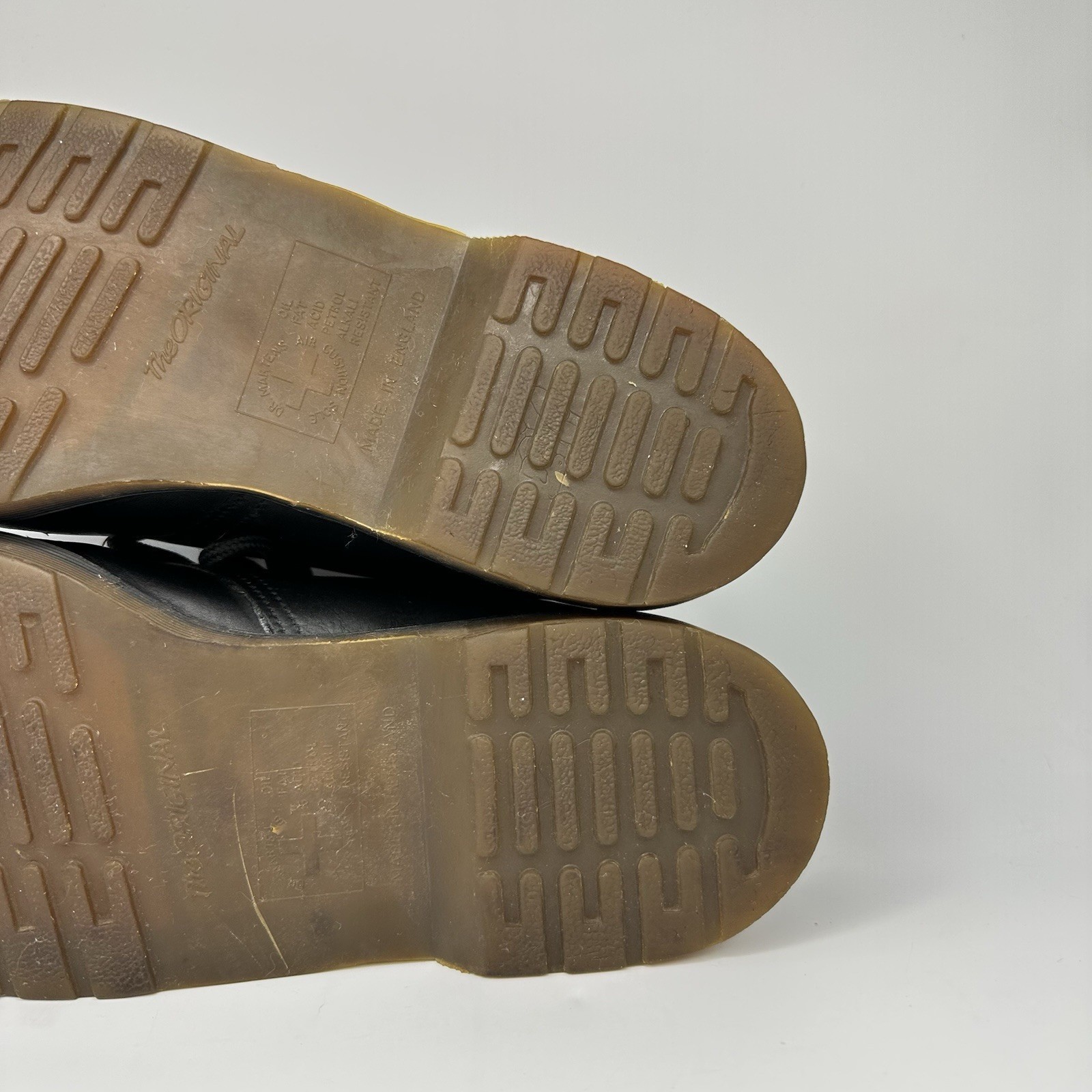 Vintage early 1990s Doc Martens 1461 shoes Made in England Men 12 UK 12.5- 13 US