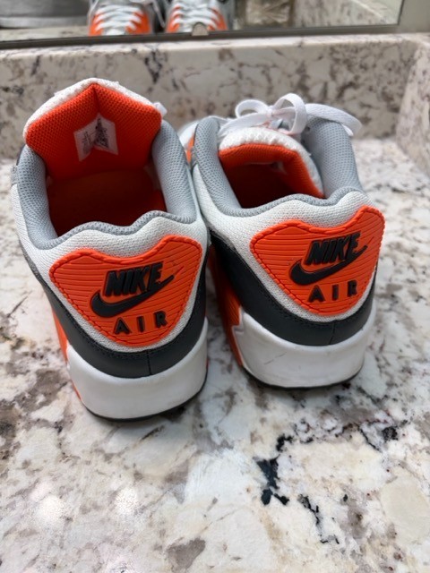 Size 12 – Nike Air Max 90 Safety Orange Worn Once